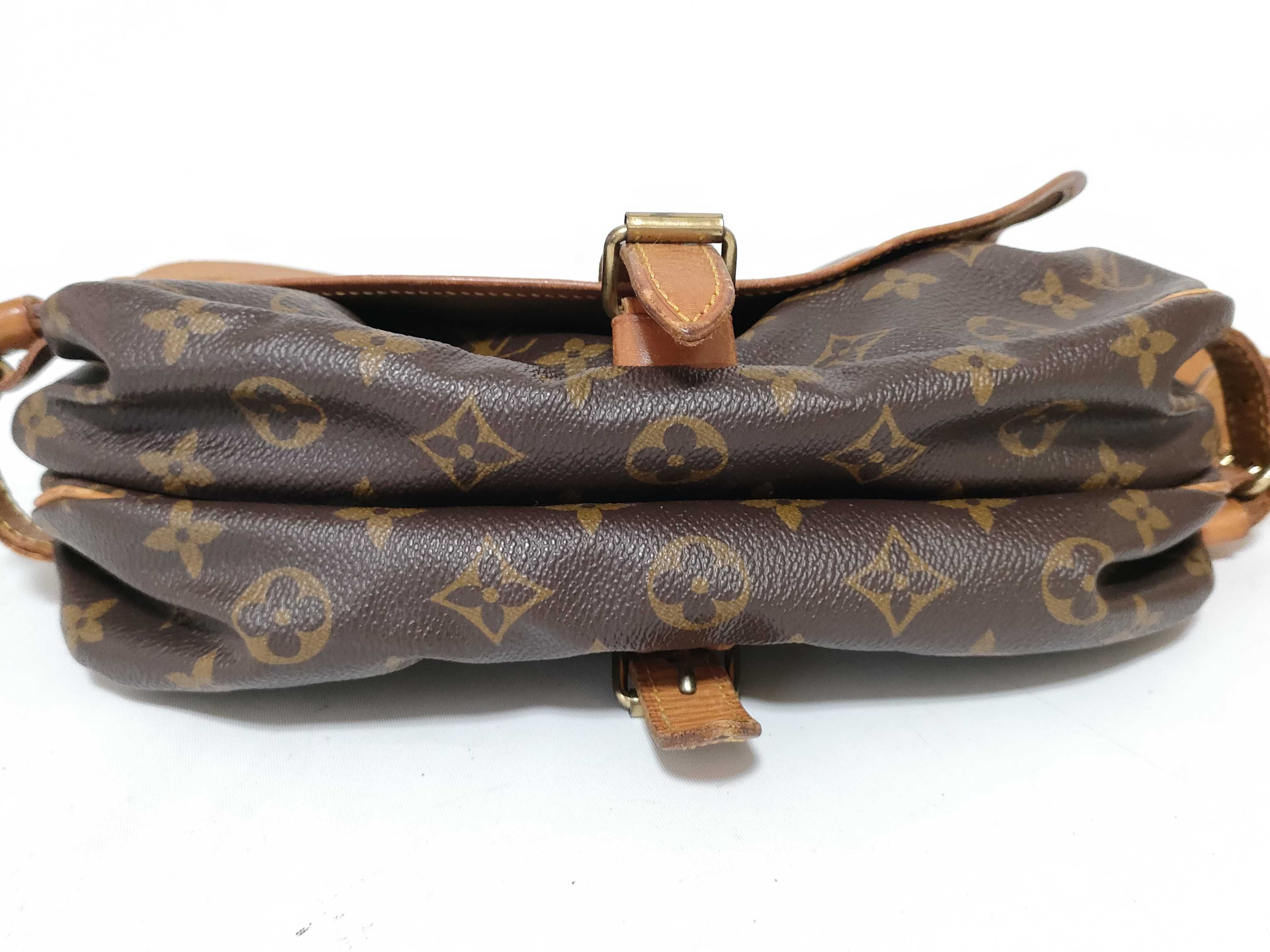 Monogram LOUIS_VUITTON M42256 Saumur 30 VI1921 Shoulder Bag — view 7