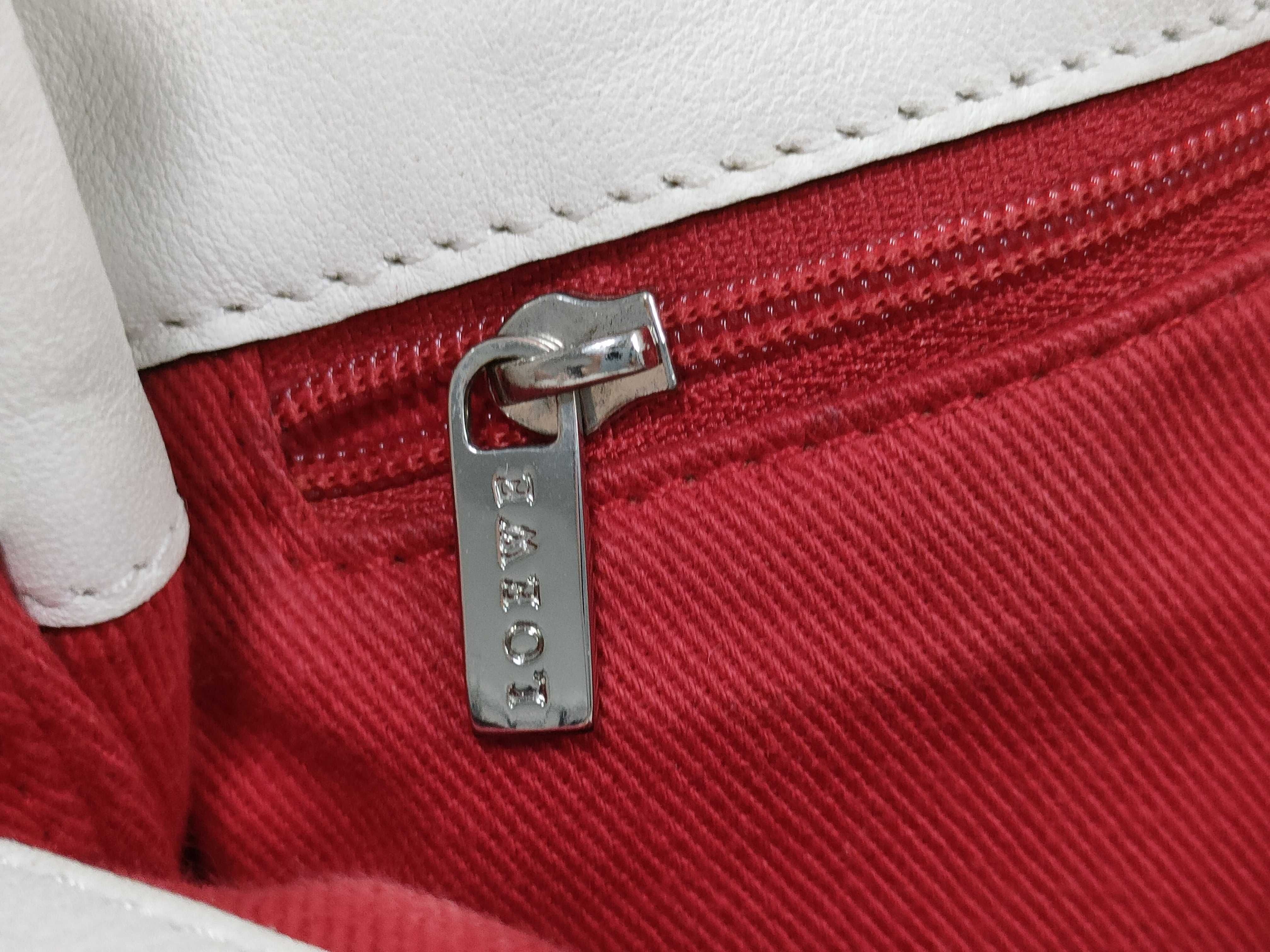 Tote Bag, Leather x Suede, Anagram Handbag — view 10