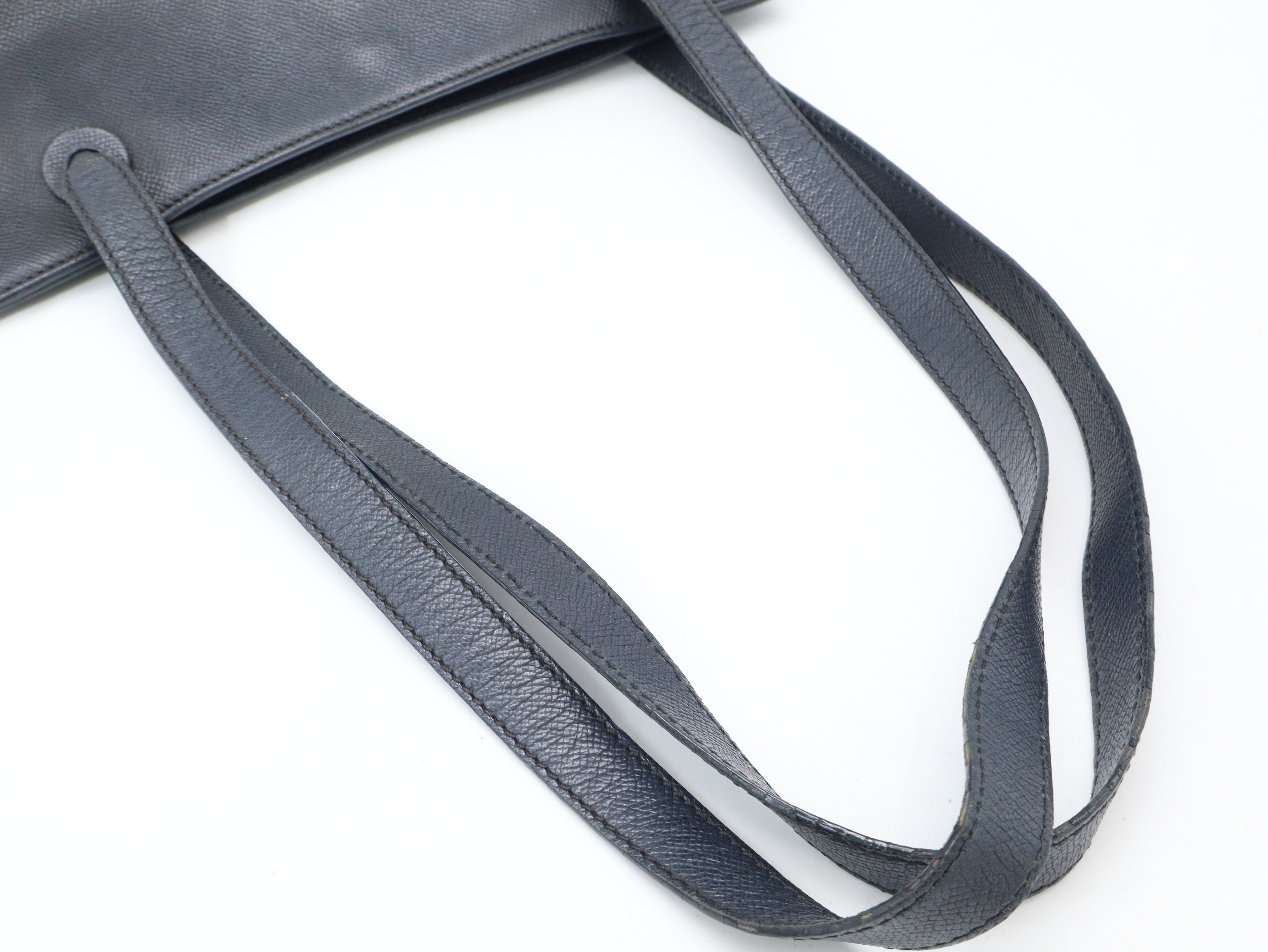 Caviar Skin Logo Black Seal Tote Bag 5503146 — view 6
