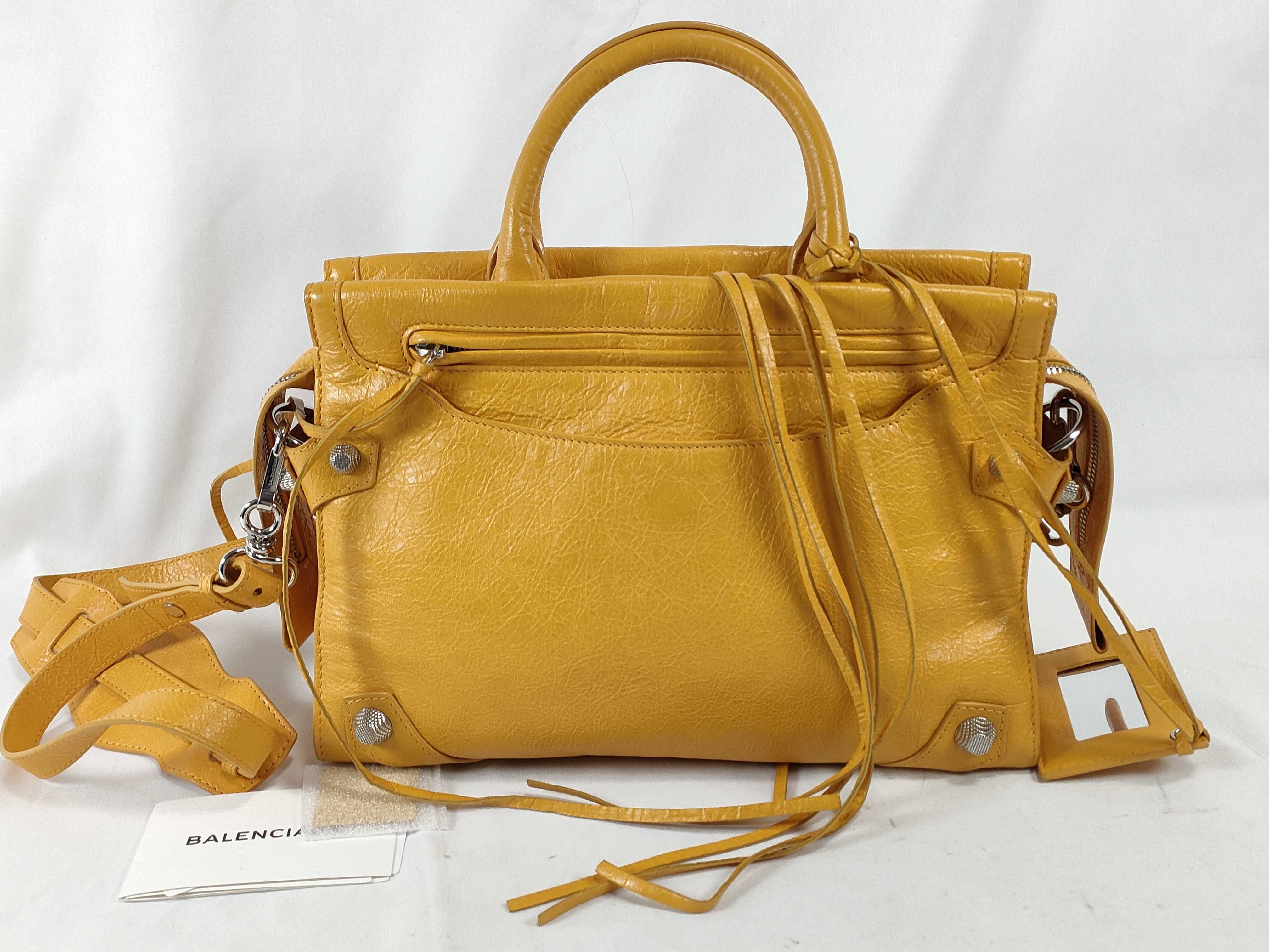 Mute City Leather 2-Way Handbag