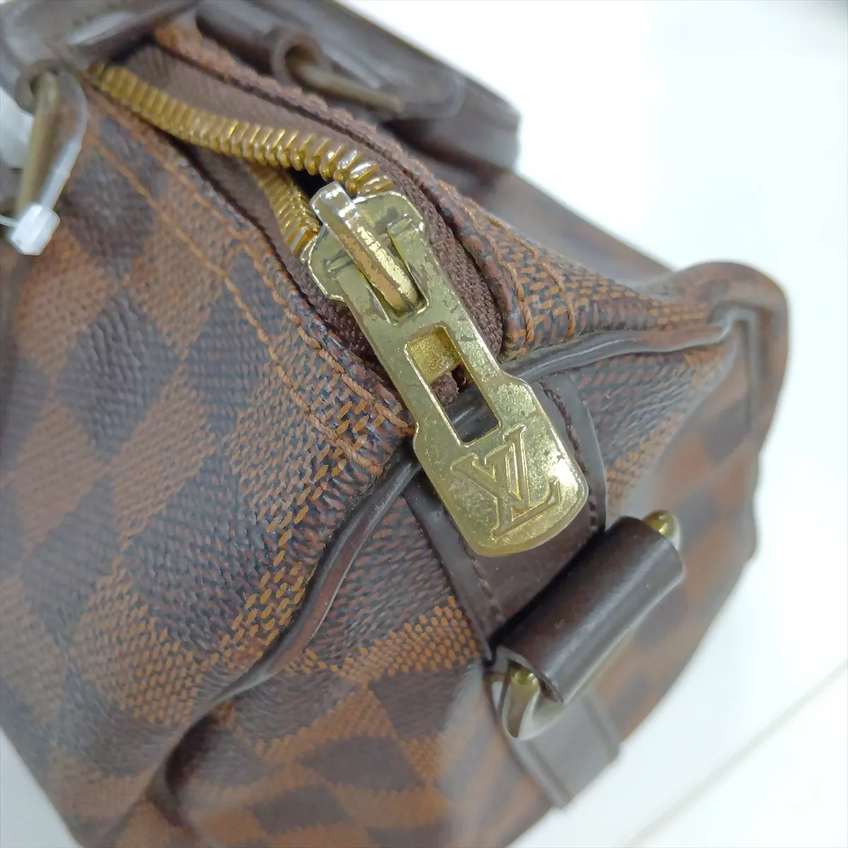Damier Speedy Bandouliere 25 N41368 AA0154 Brown — view 12
