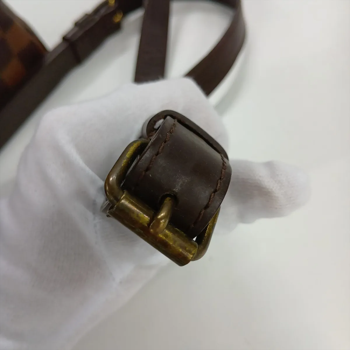 Damier Speedy Bandouliere 25 N41368 AA0154 Brown — view 15