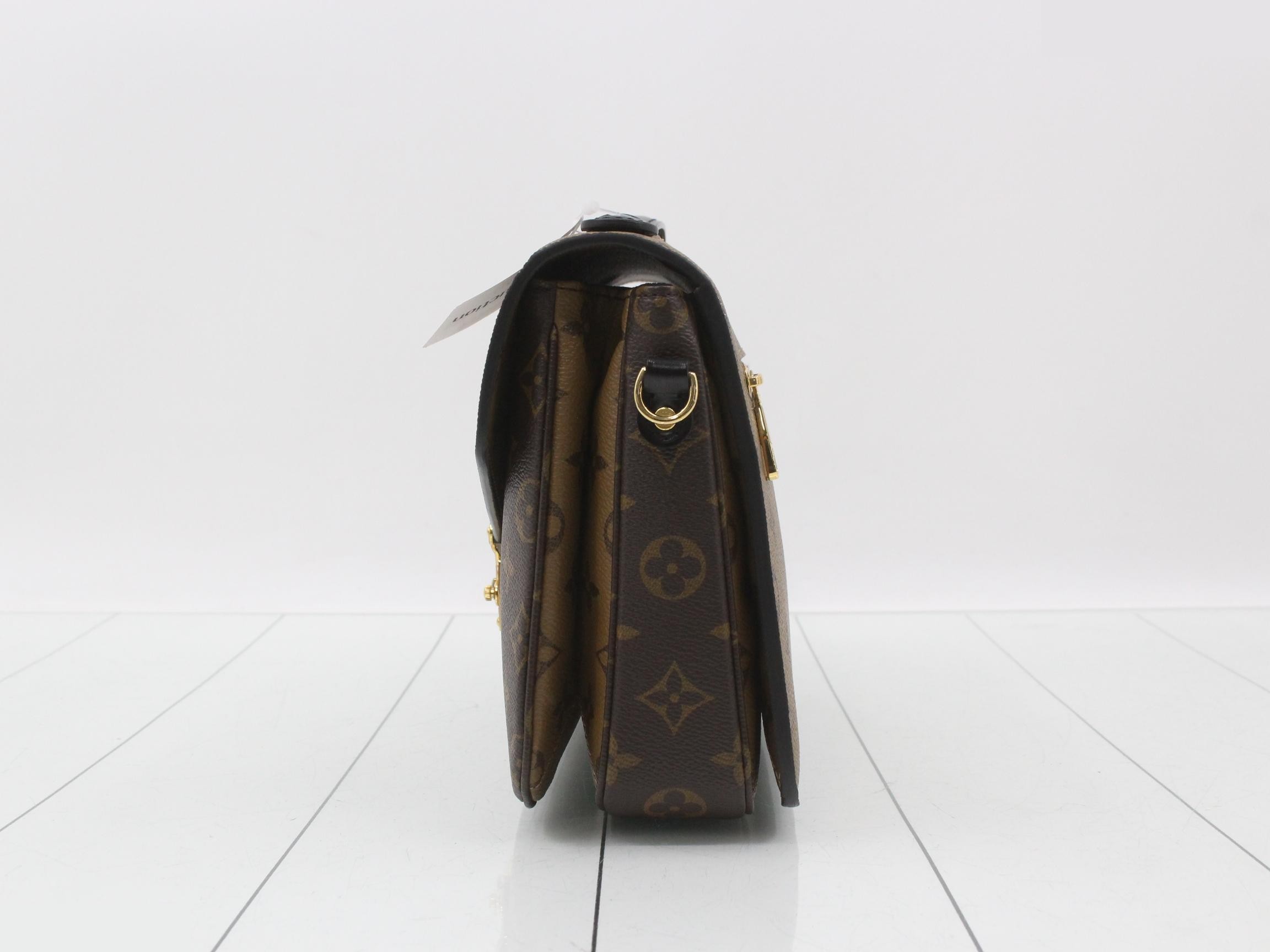 Monogram Reverse Pochette Metis MM 2-Way Handbag — view 3