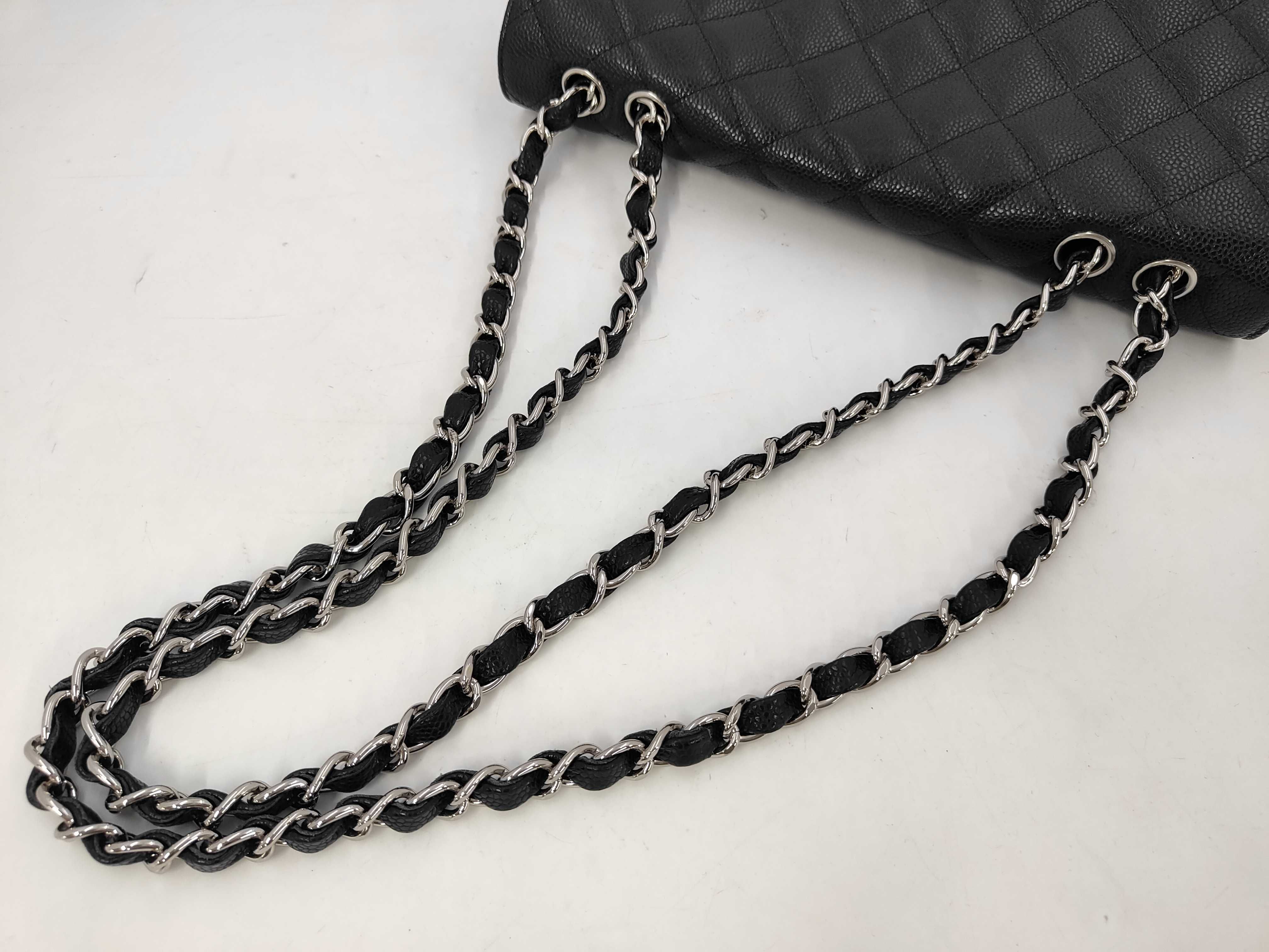 Caviar Chain Shoulder Bag — view 5
