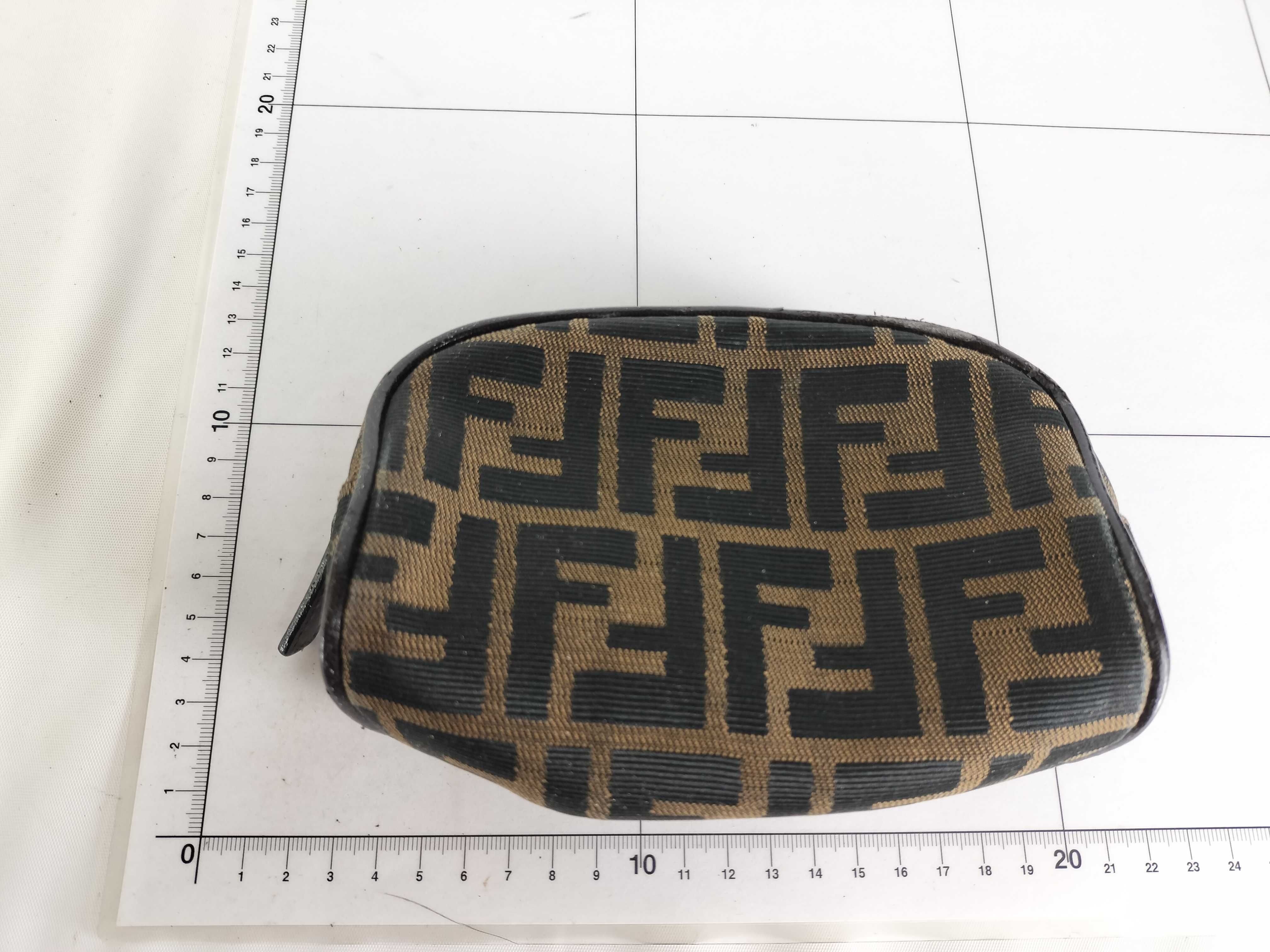Zucca pattern mini pouch (inside shows signs of wear) — view 11