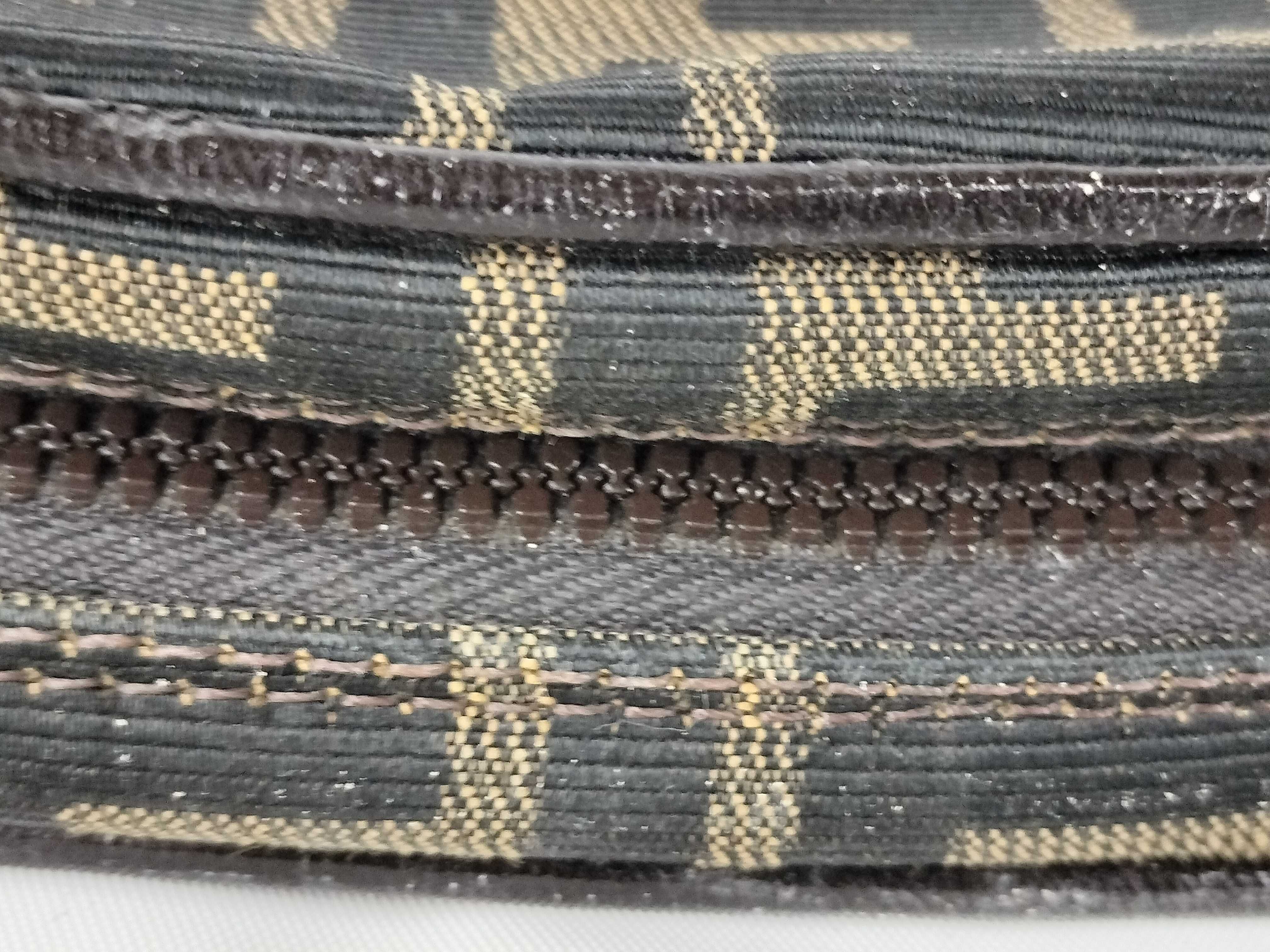 Zucca pattern mini pouch (inside shows signs of wear) — view 6