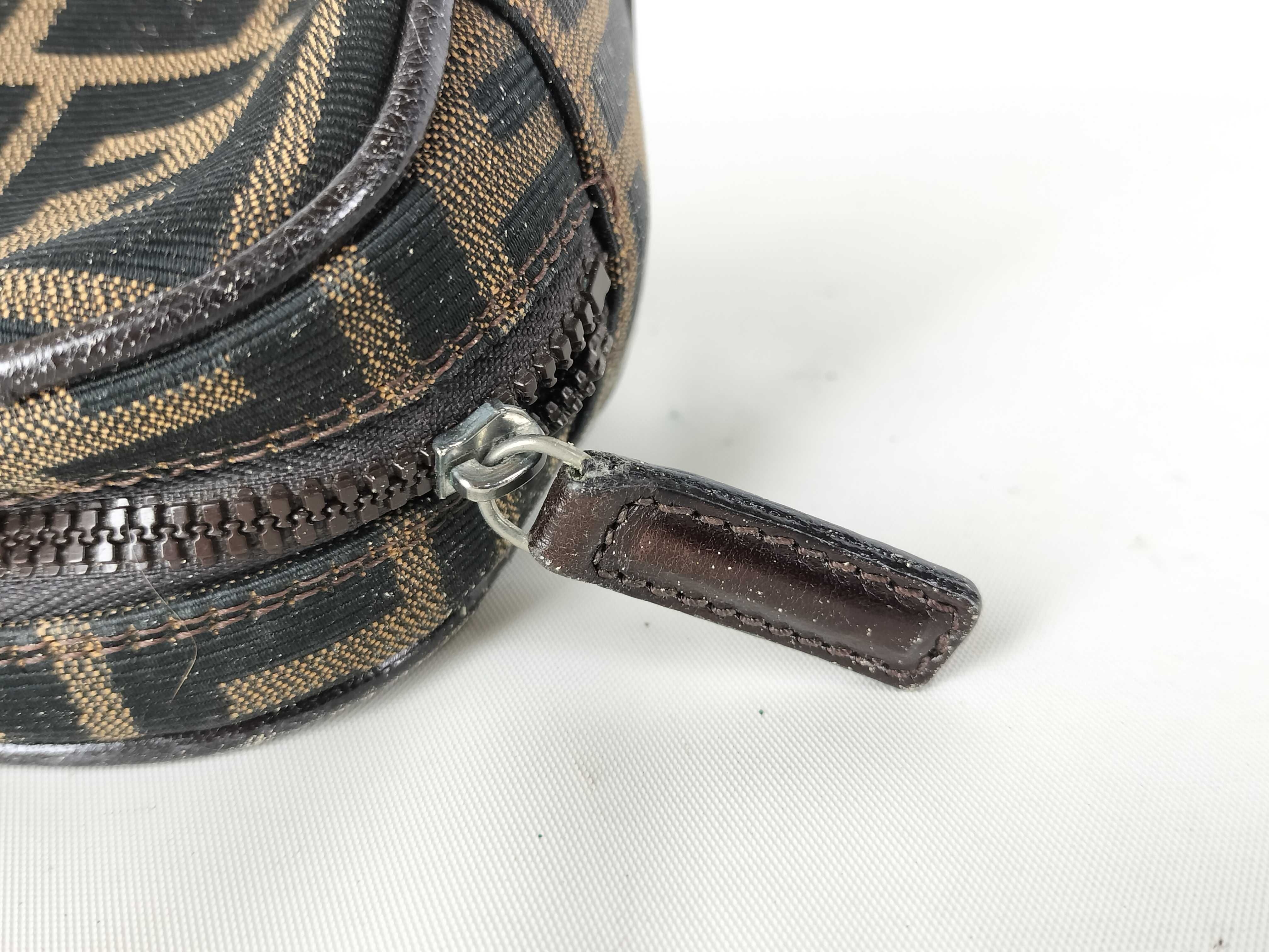 Zucca pattern mini pouch (inside shows signs of wear) — view 7