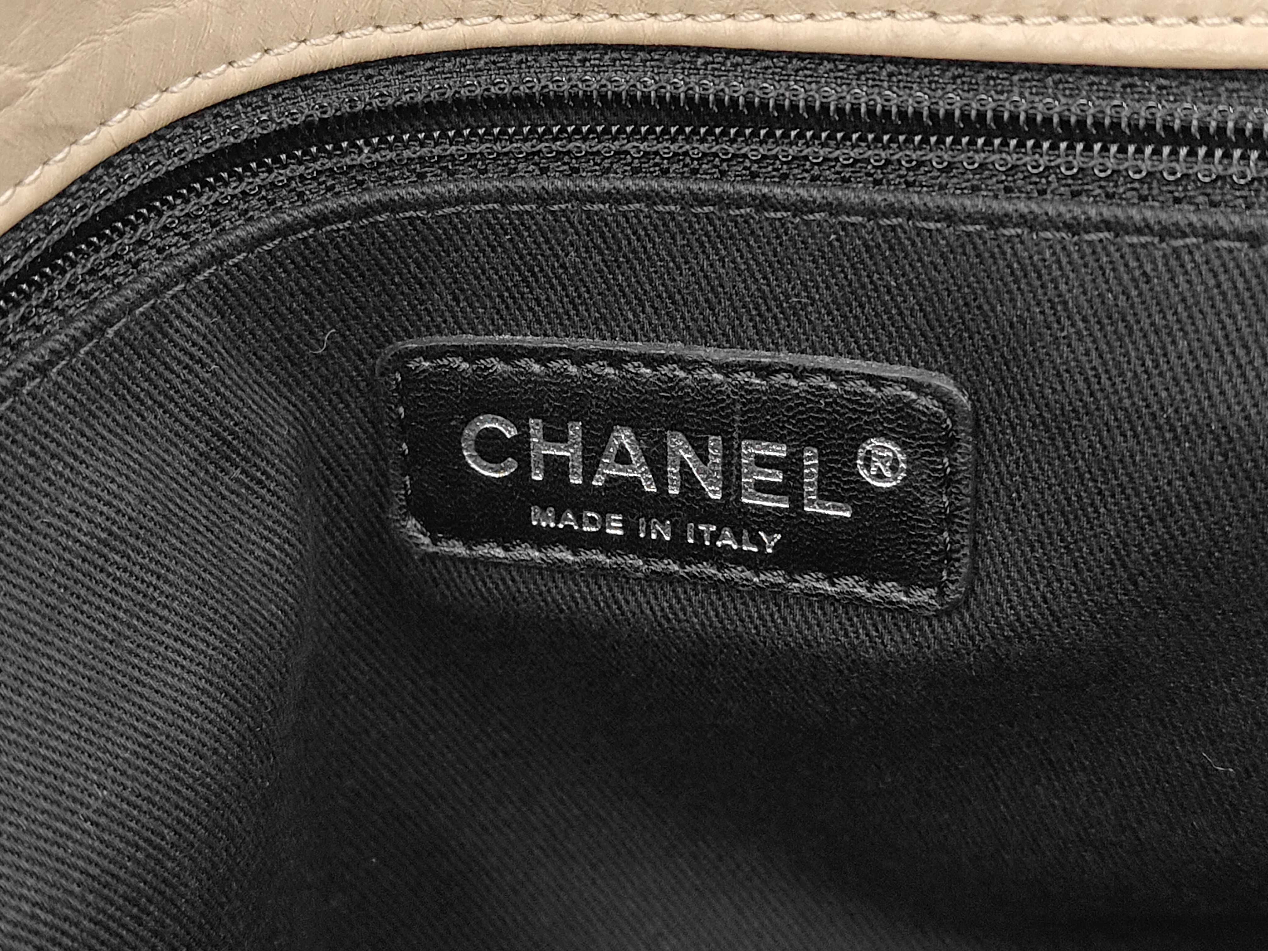 Matelassé Double Chain Shoulder Bag, Vintage Calfskin — view 9