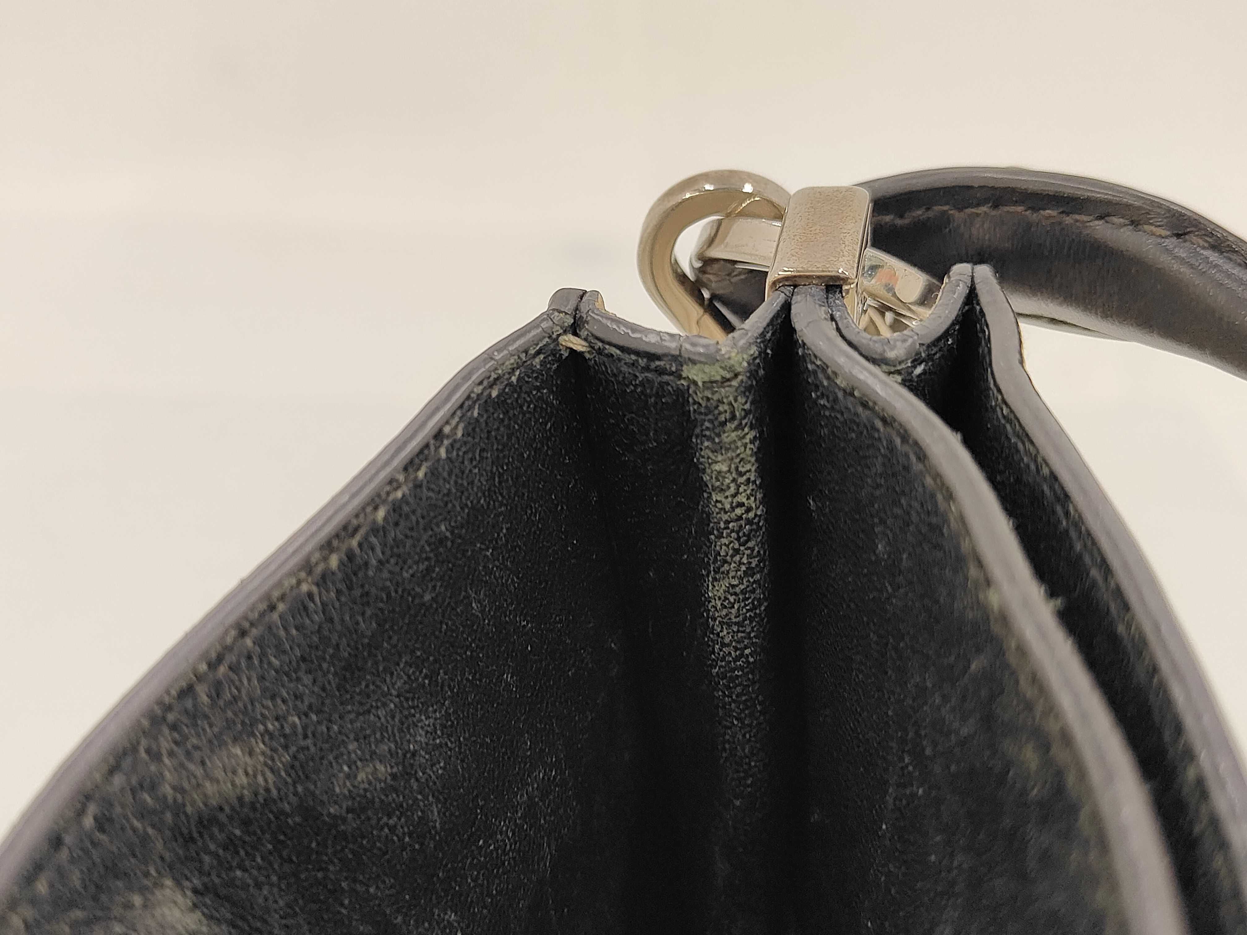leather white shoulder bag — view 8
