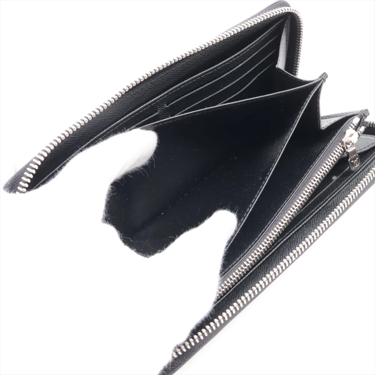 Epi Zippy Wallet M61857 Noir Round Zip Wallet (RFID detected) — view 6
