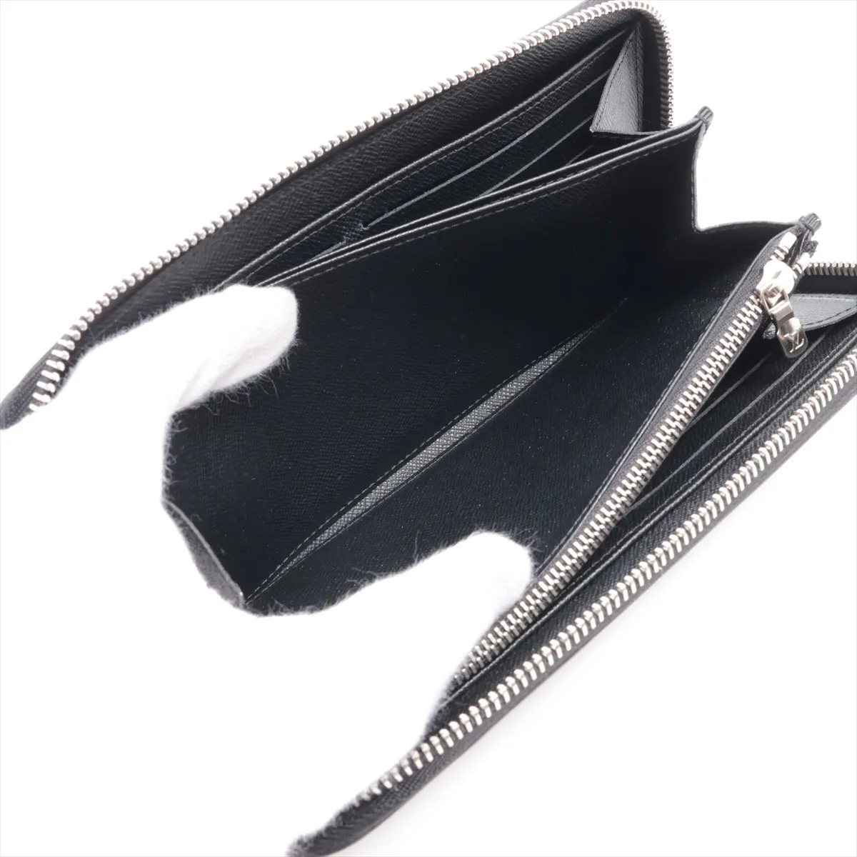 Epi Zippy Wallet M61857 Noir Round Zip Wallet (RFID detected) — view 7