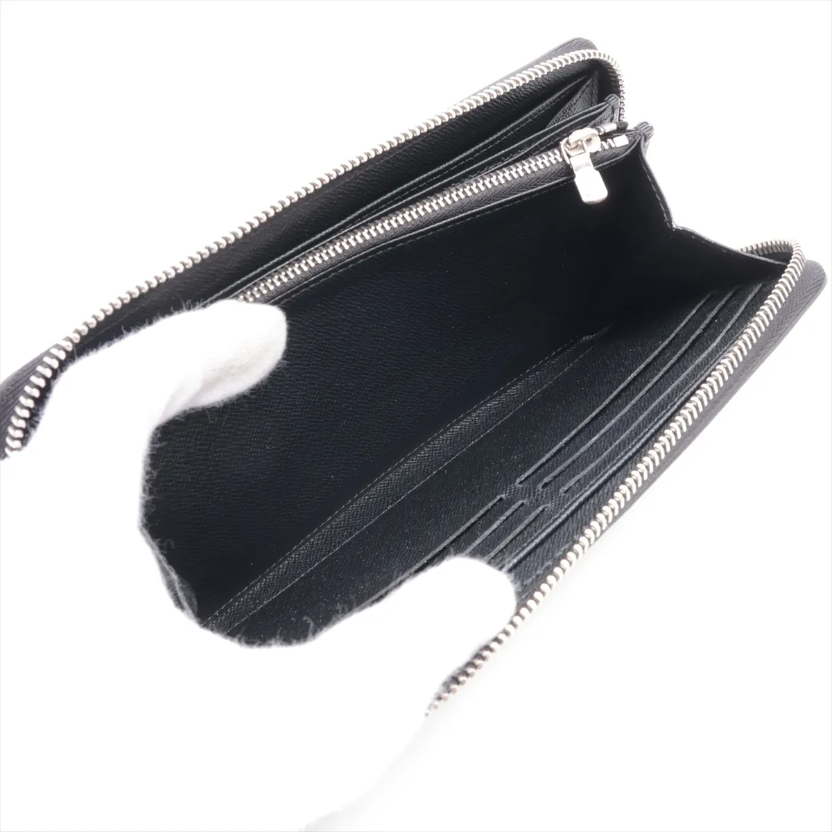 Epi Zippy Wallet M61857 Noir Round Zip Wallet (RFID detected) — view 8