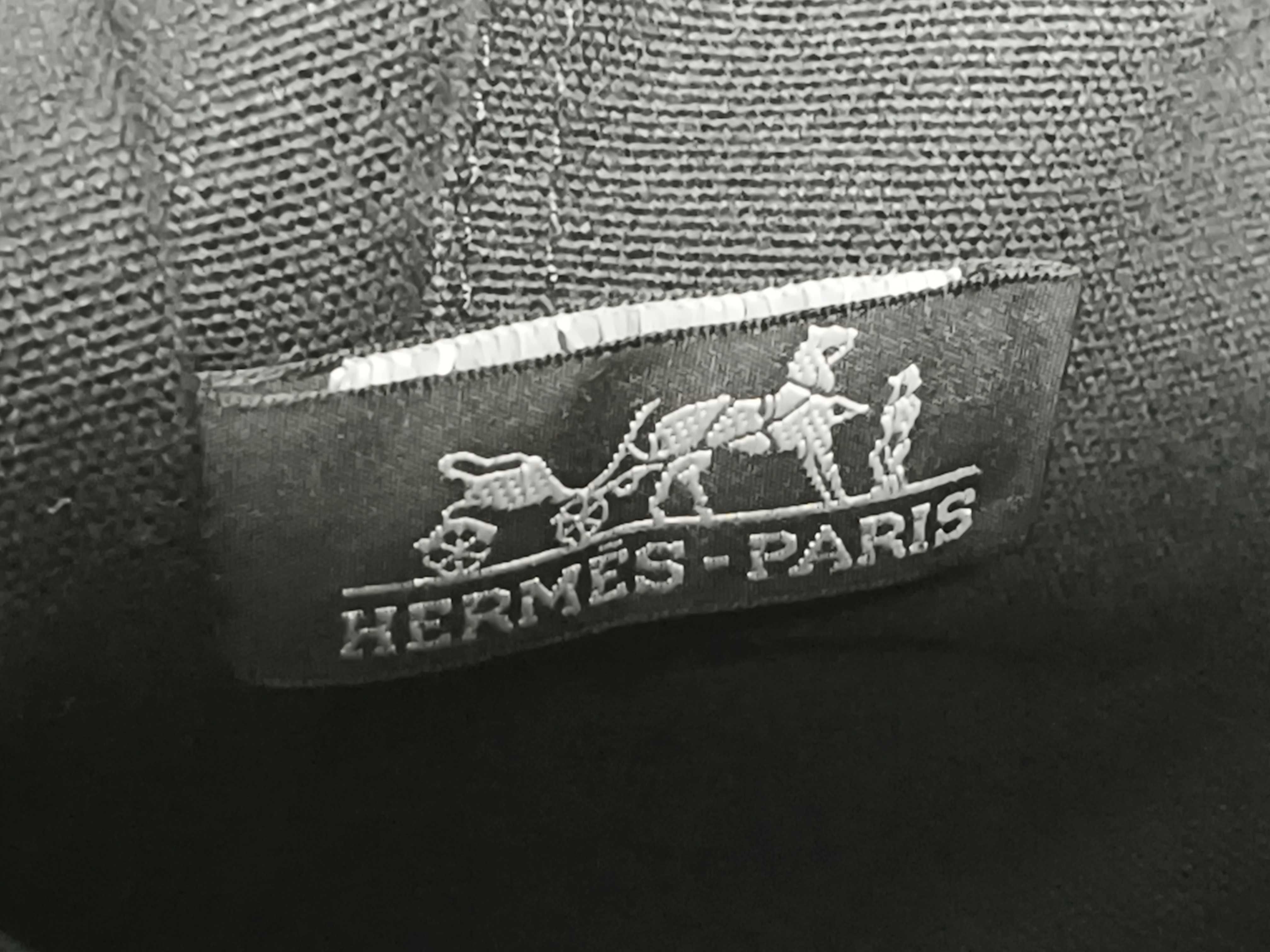 Deauville Hermes Deauville MM Black Tote Bag — view 11