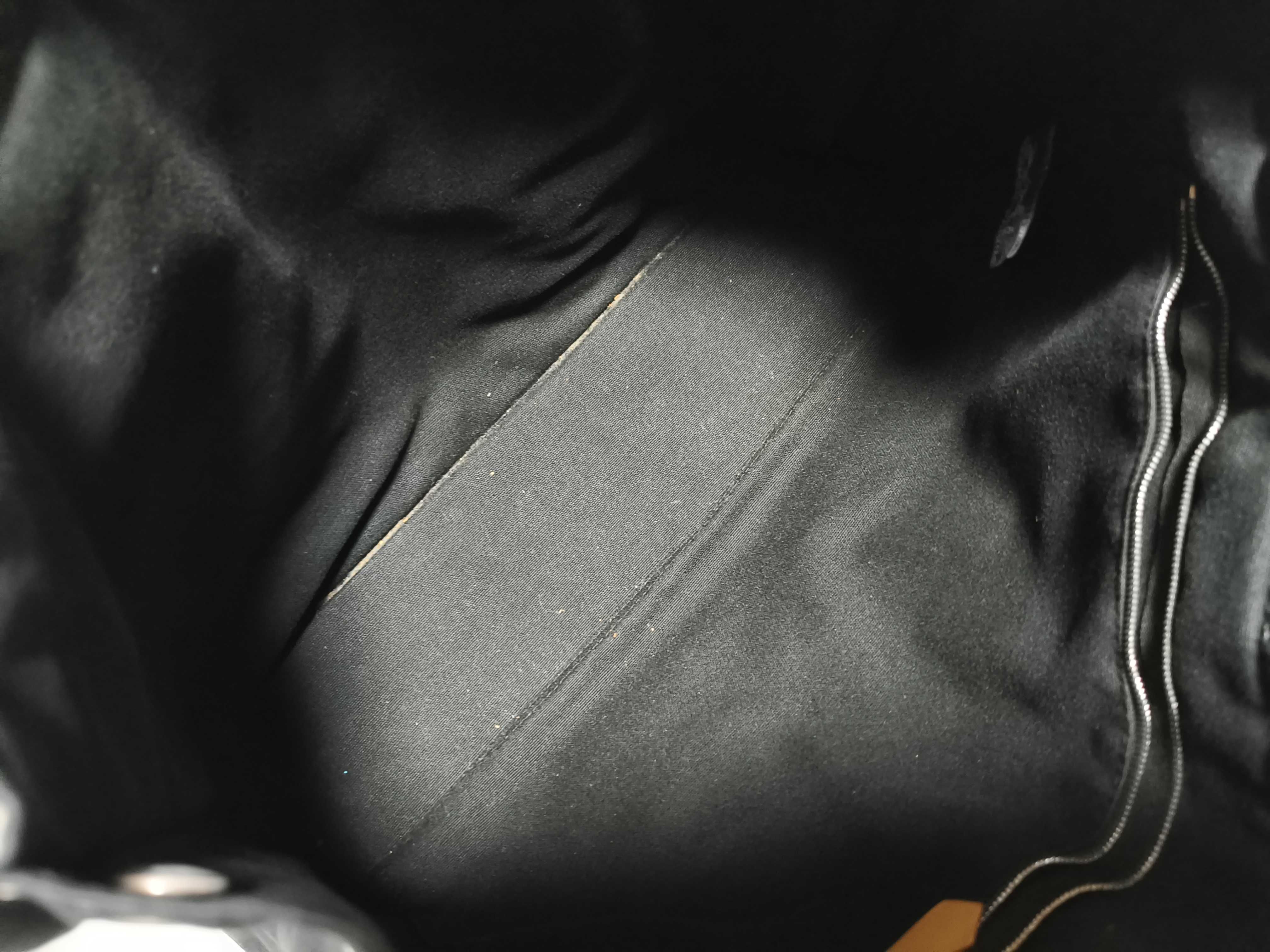 Deauville Hermes Deauville MM Black Tote Bag — view 9