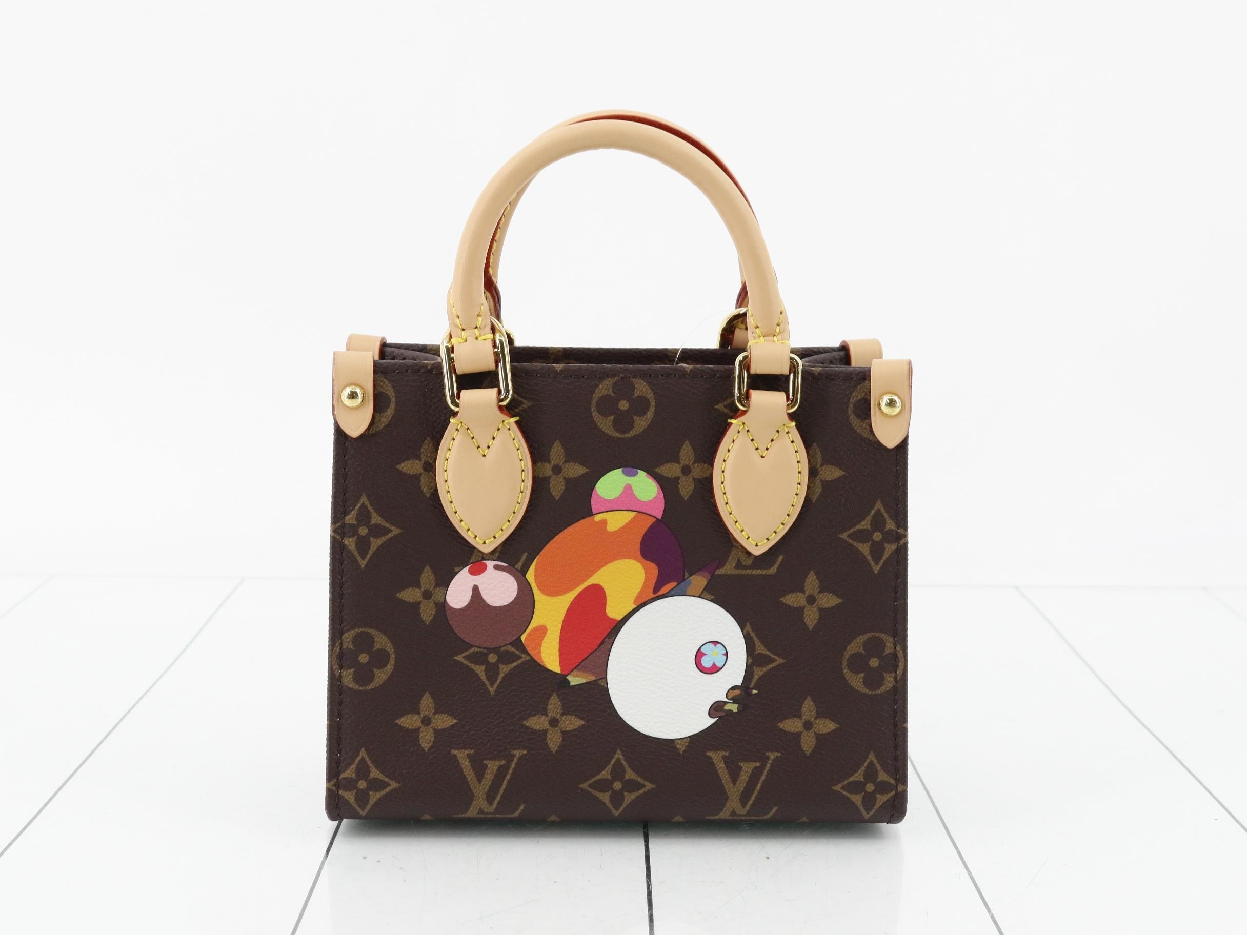 Takashi Murakami Collaboration Monogram OnTheGo BB 2-Way Handbag — view 2