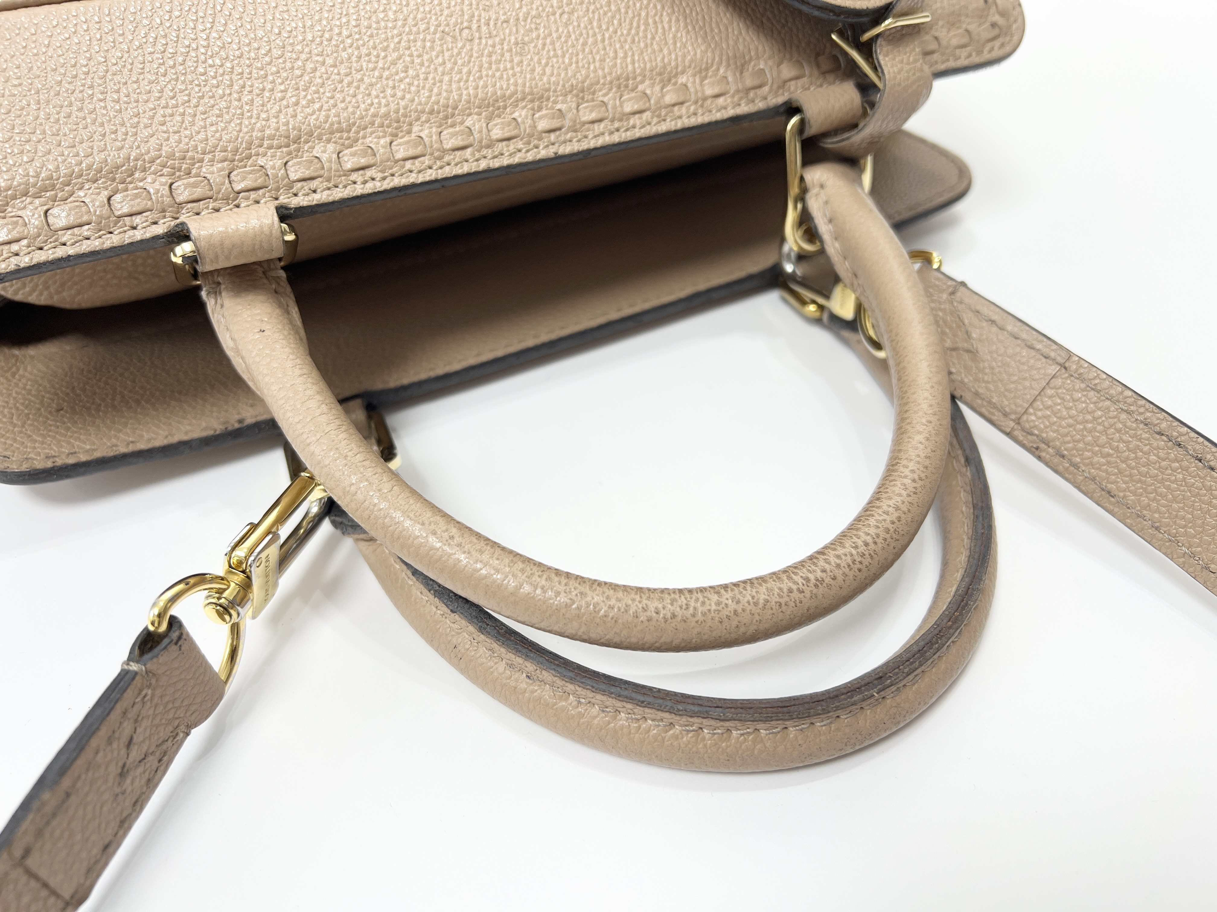 Vosges MM Monogram Empreinte Papyrus 2-Way Shoulder Bag Handbag Shoulder Bag — view 5