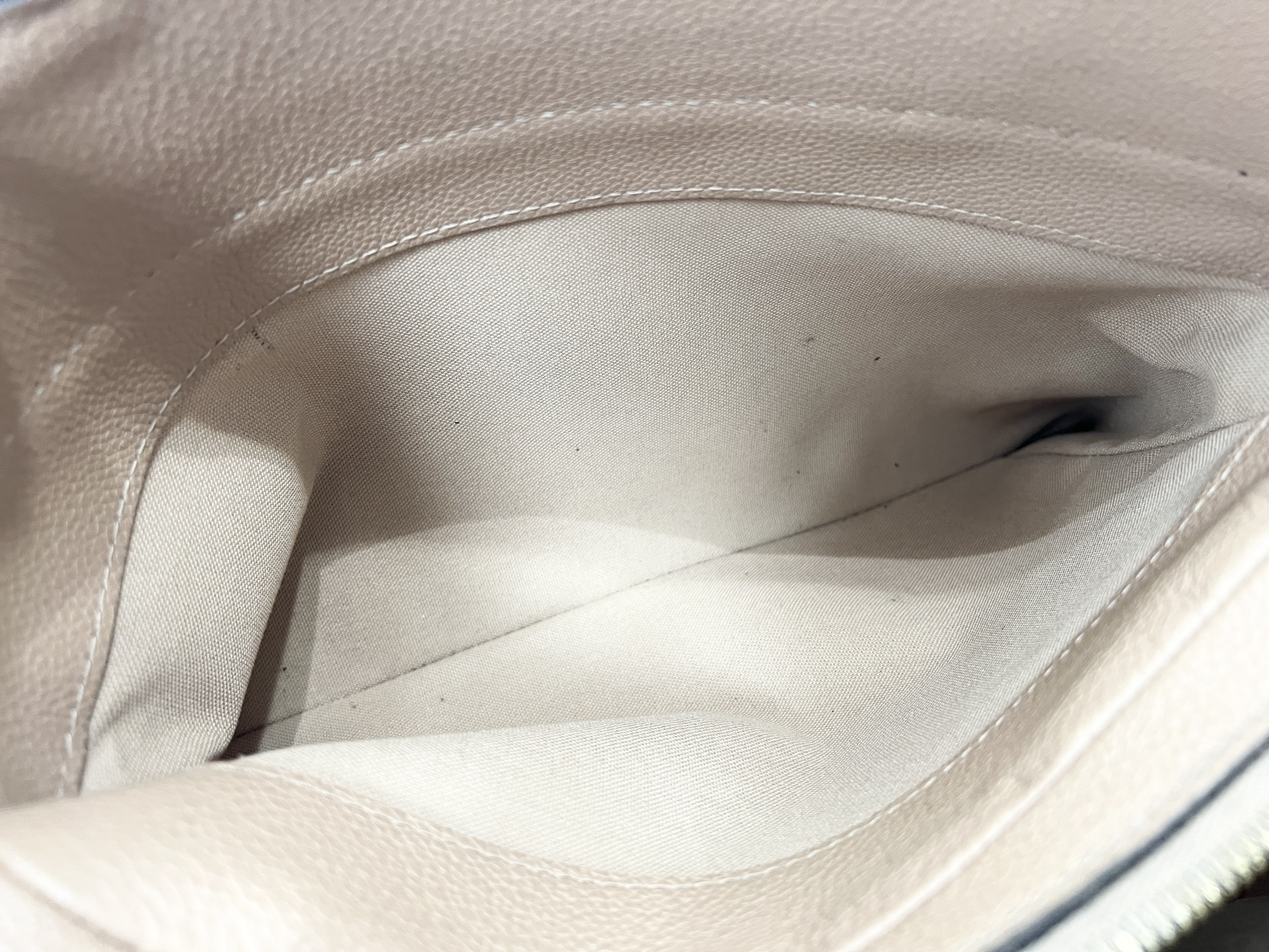 Vosges MM Monogram Empreinte Papyrus 2-Way Shoulder Bag Handbag Shoulder Bag — view 7