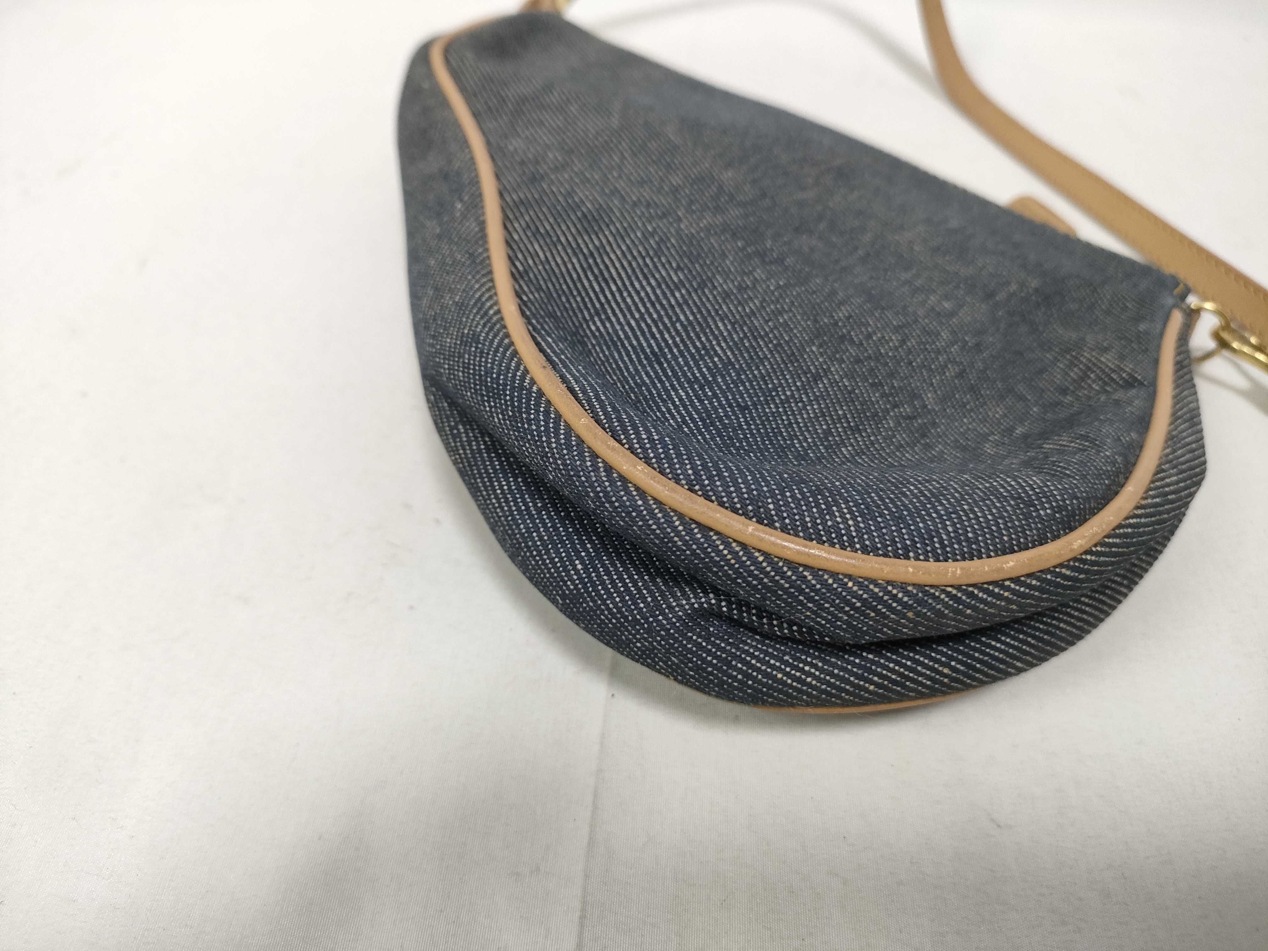 denim saddle bag shoulder bag — view 5