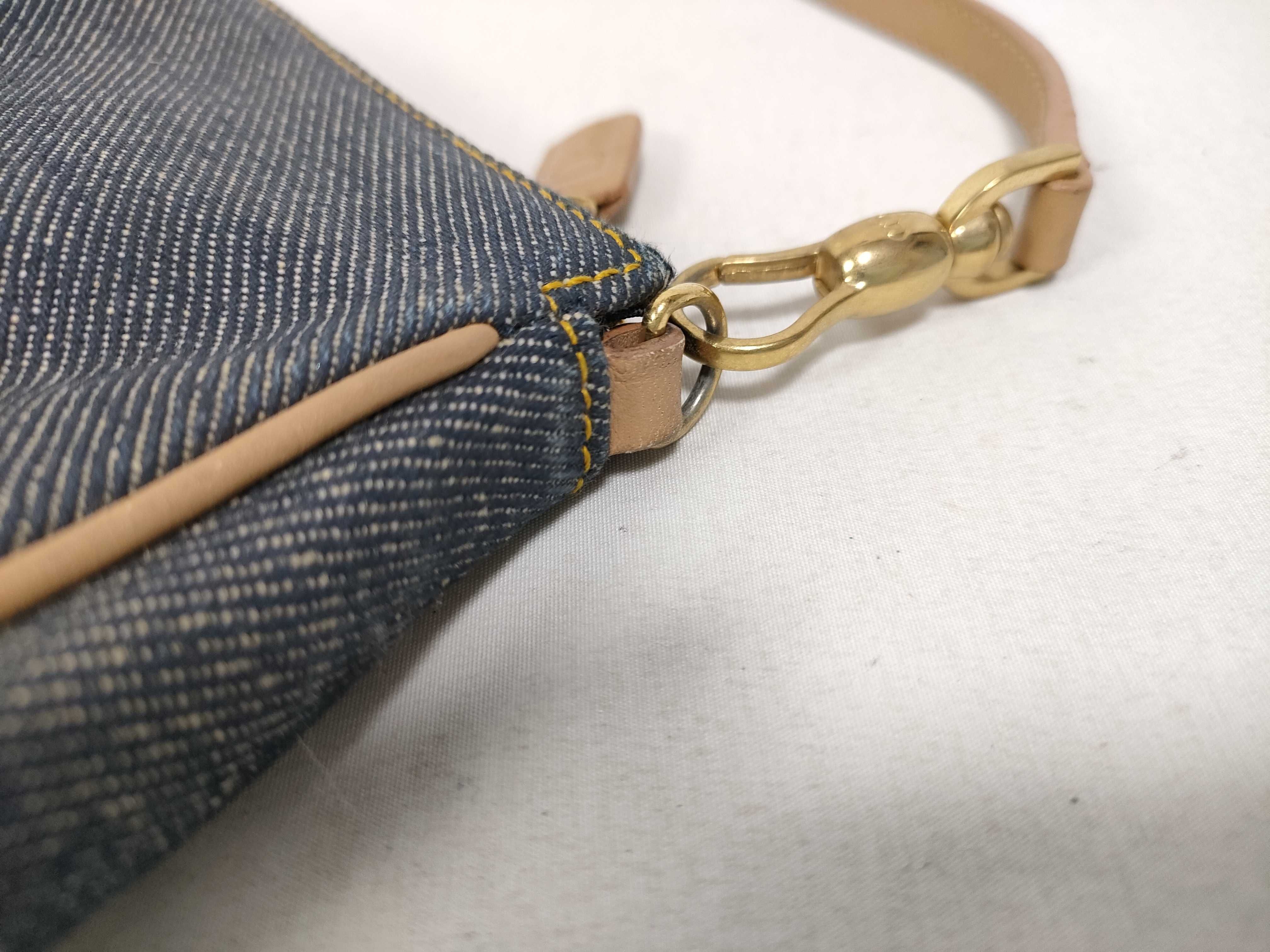 denim saddle bag shoulder bag — view 6