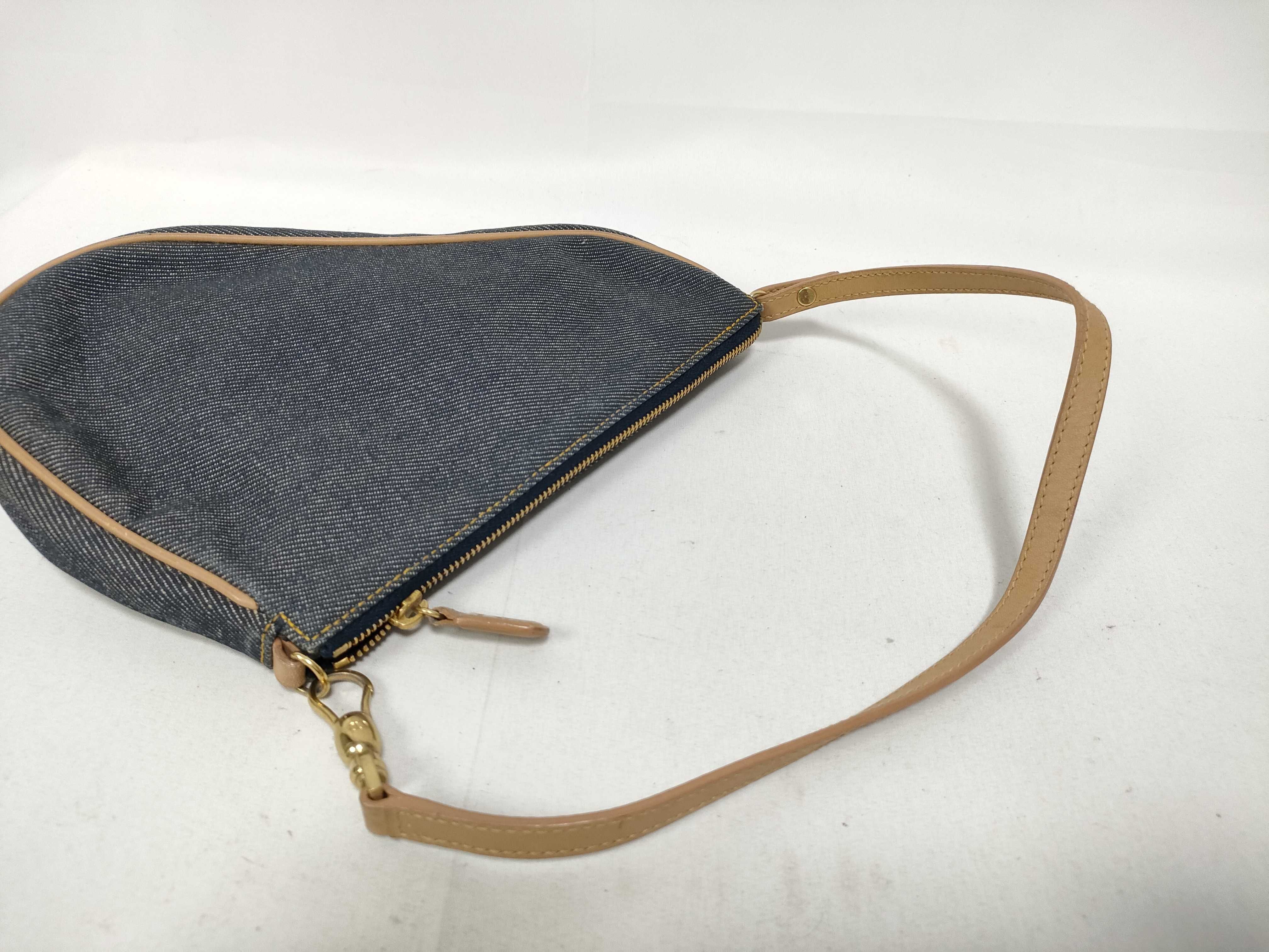 denim saddle bag shoulder bag — view 9