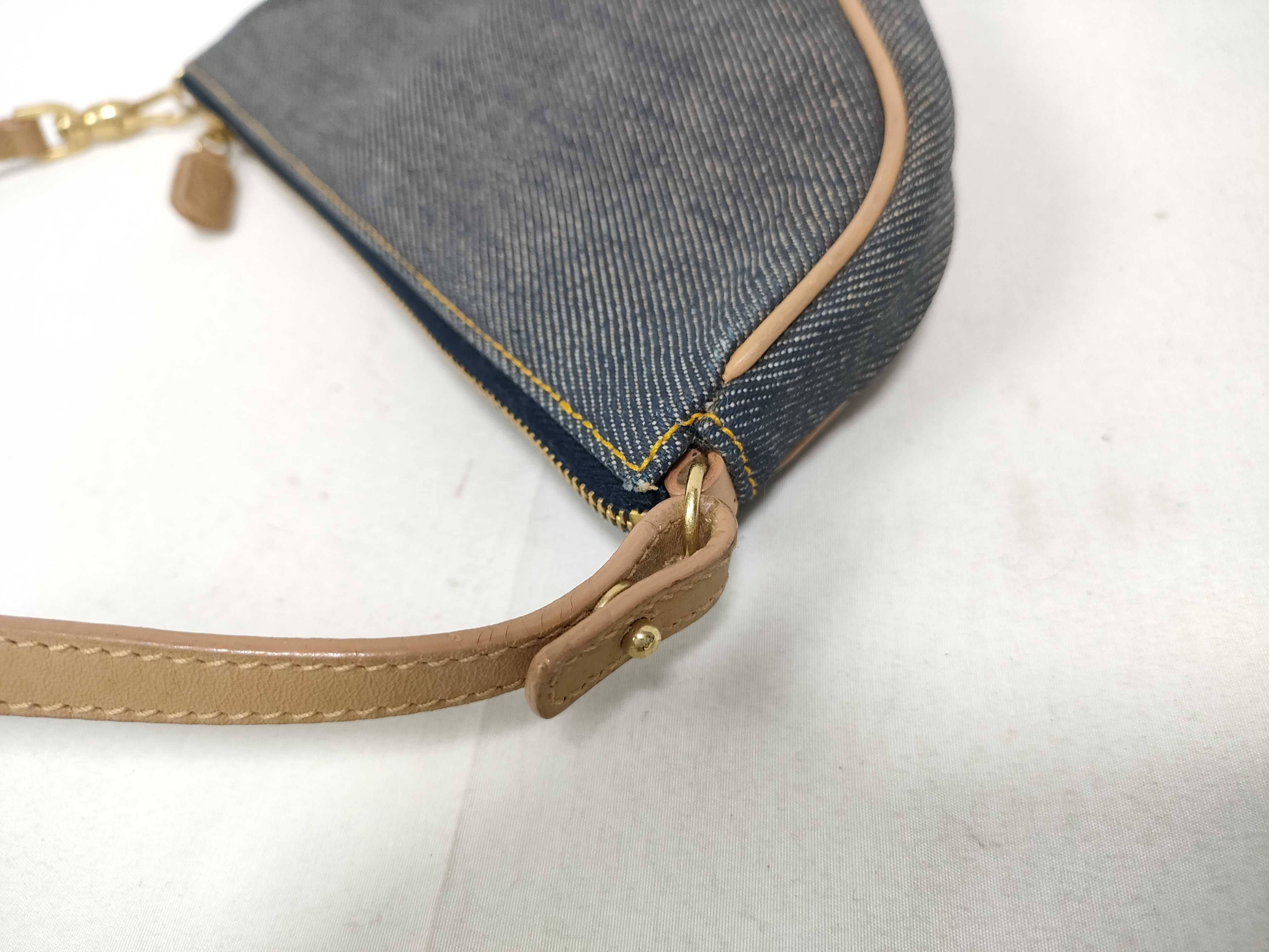 denim saddle bag shoulder bag — view 10