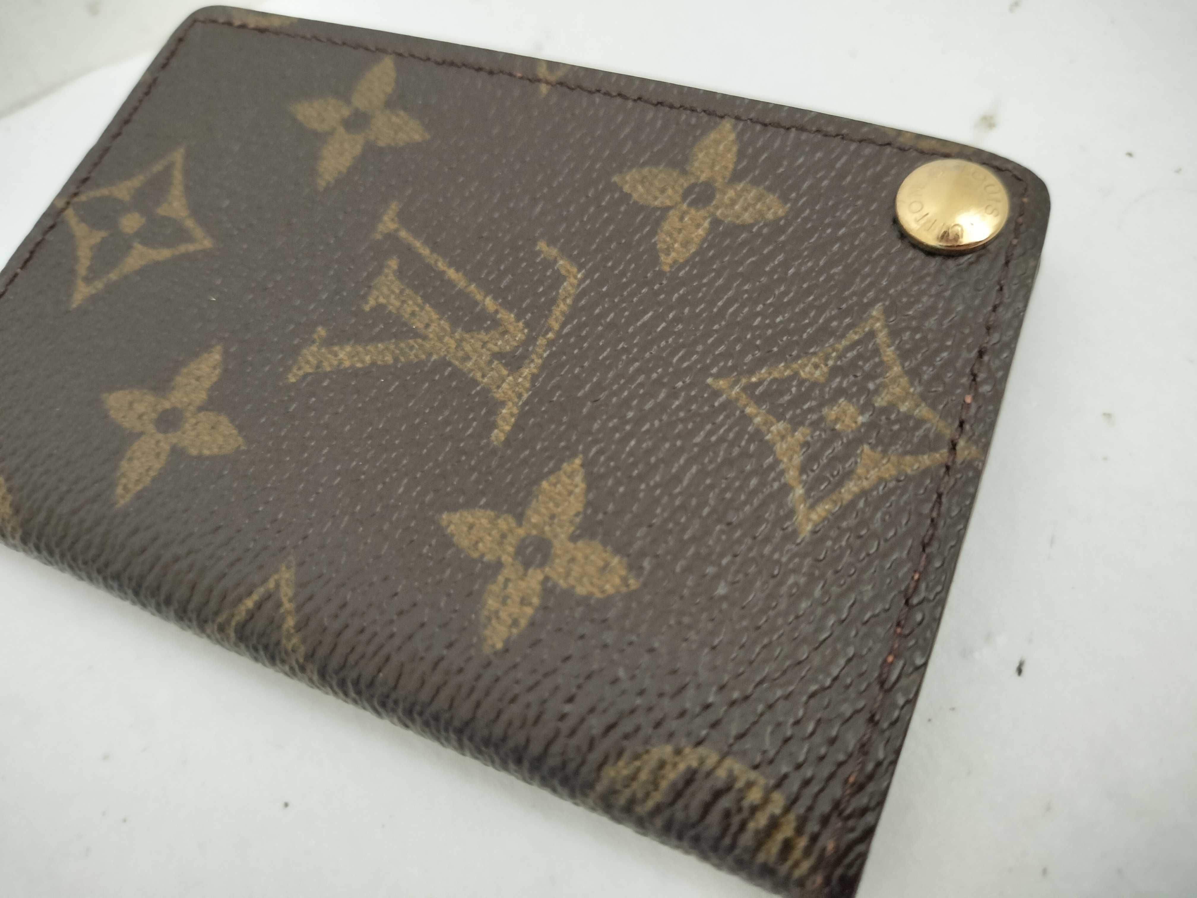 Monogram Vuitton Monogram Card Case Pression CT09*8 M60937 Card Case — view 11