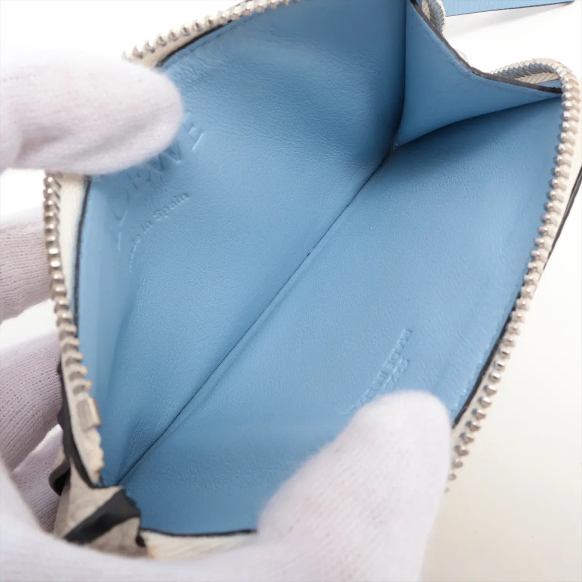 Anagram Leather Fragment Case Beige — view 3