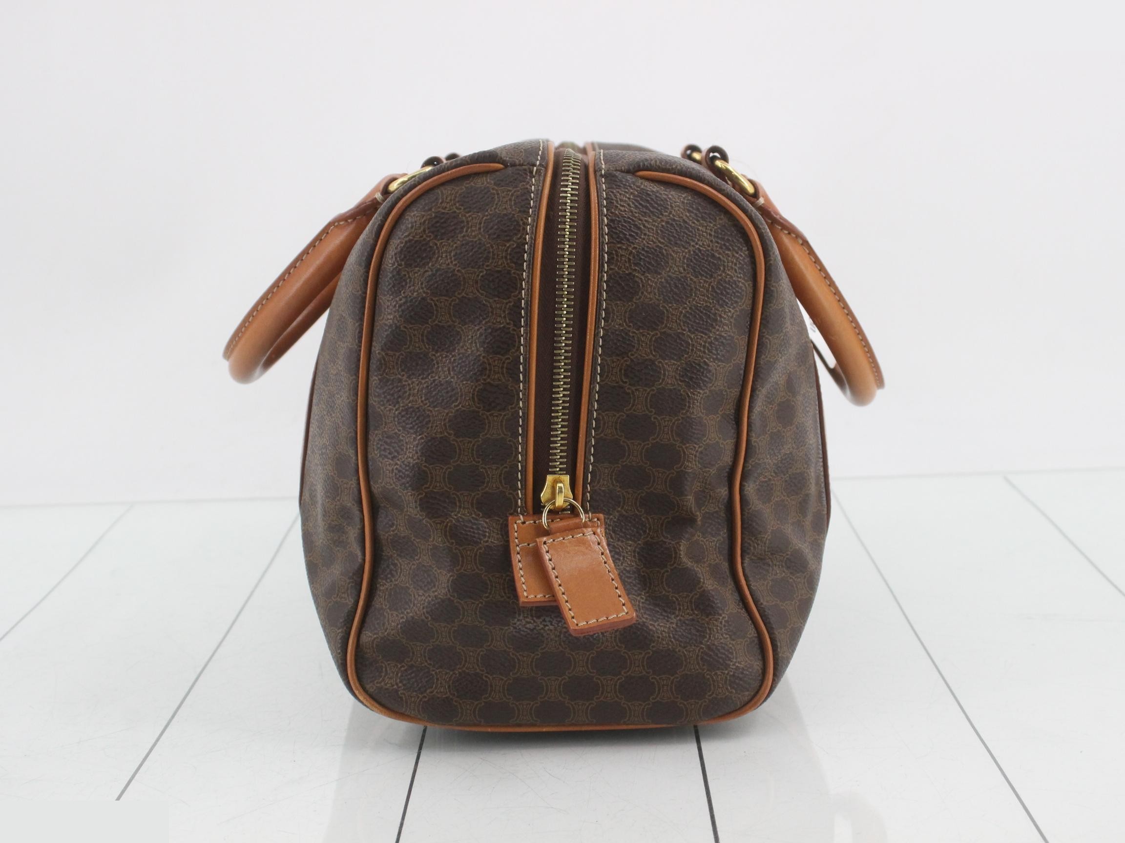 Macadam pattern Boston bag — view 4