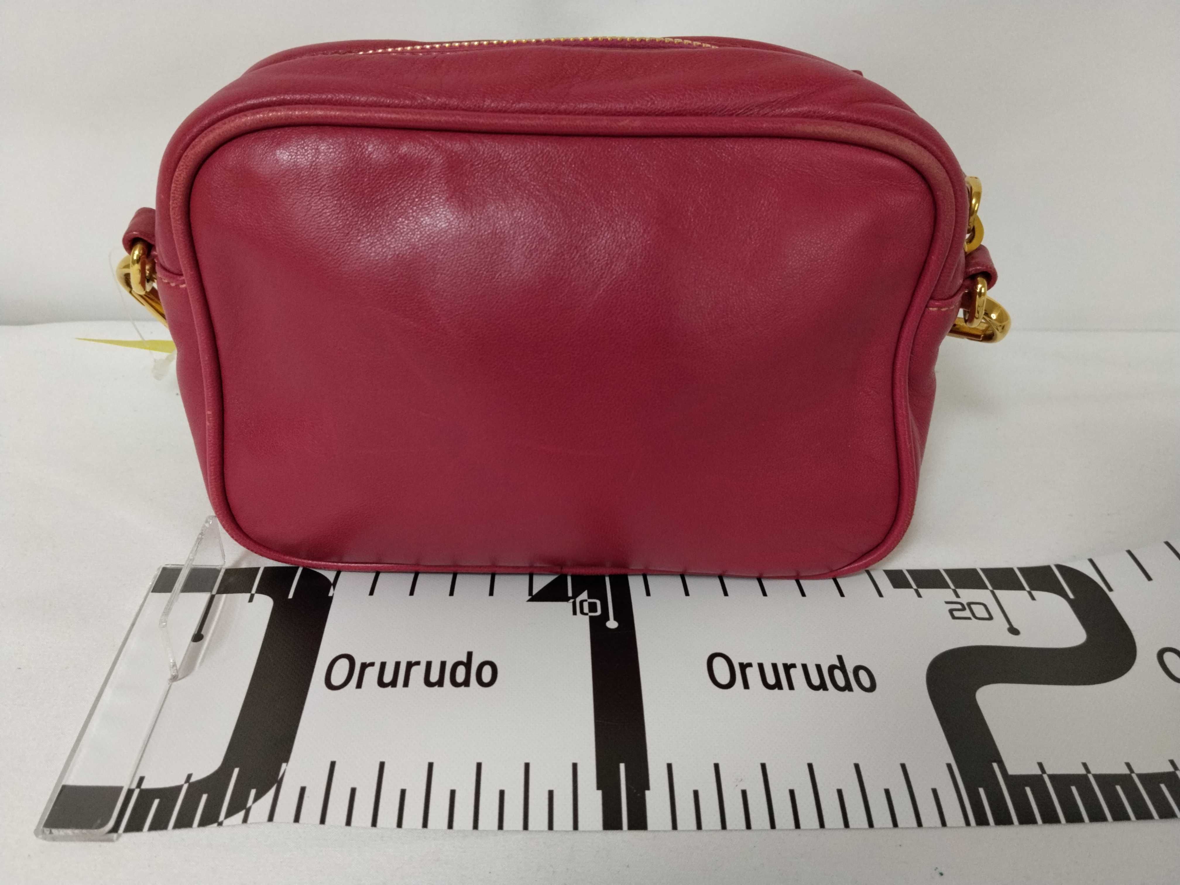 Ribbon Nappa Leather Shoulder Bag — view 2