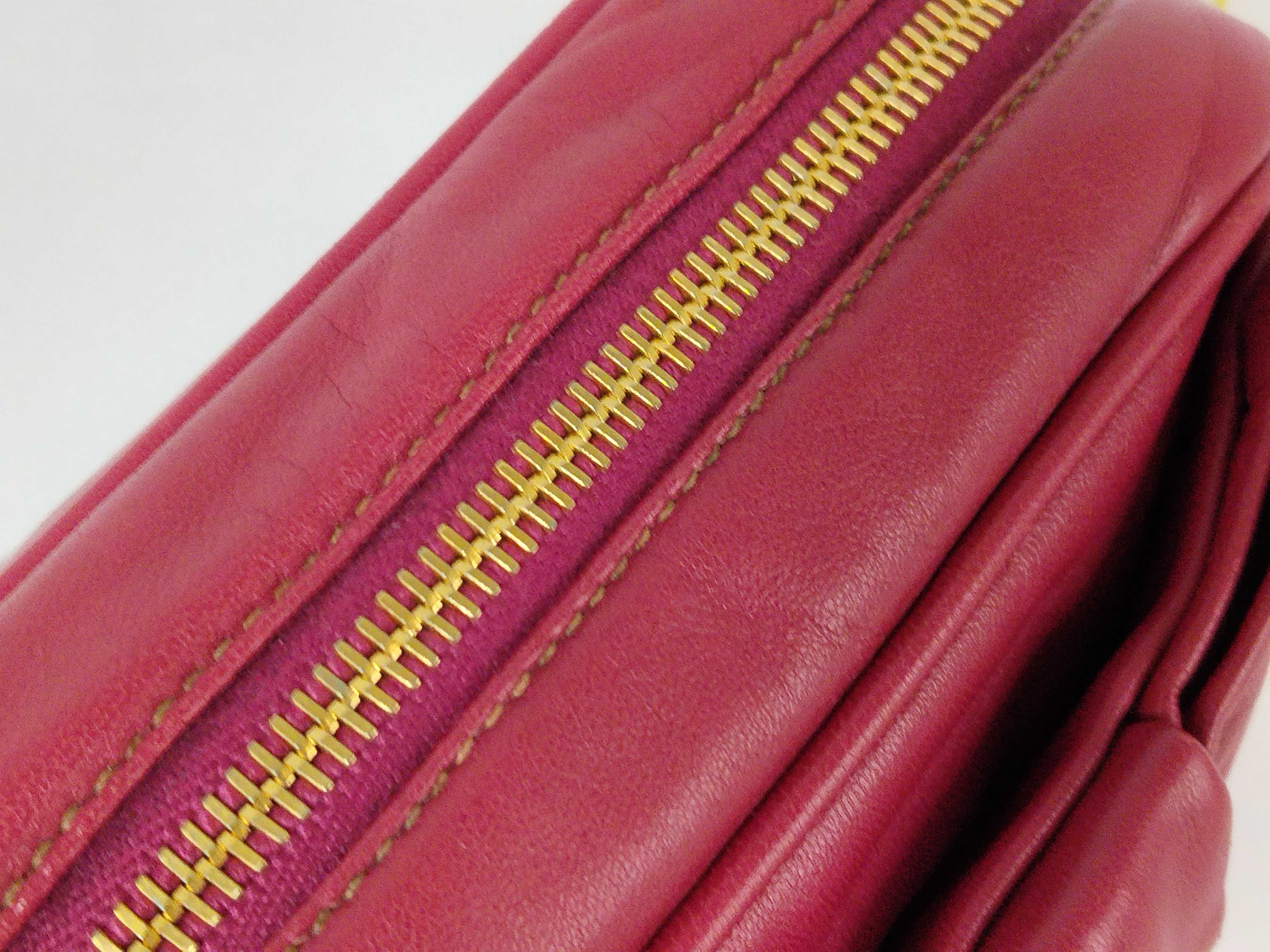 Ribbon Nappa Leather Shoulder Bag — view 6