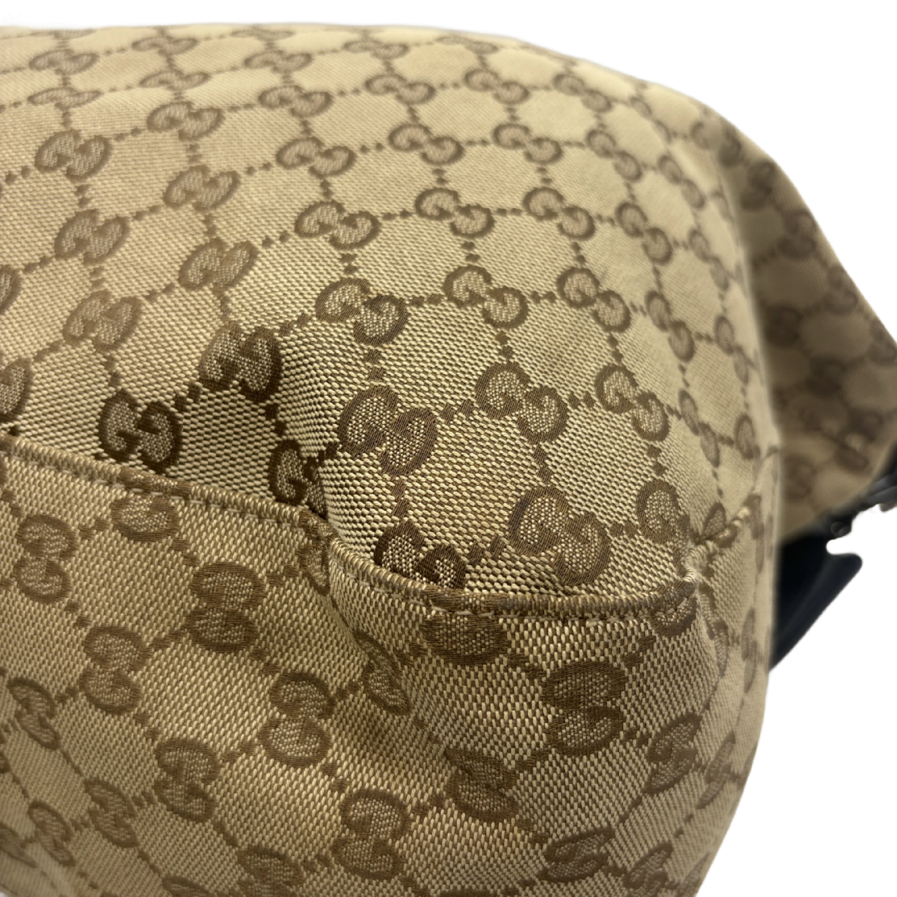 GG Canvas Studded Horsebit Charm Handbag Shoulder Bag — view 7