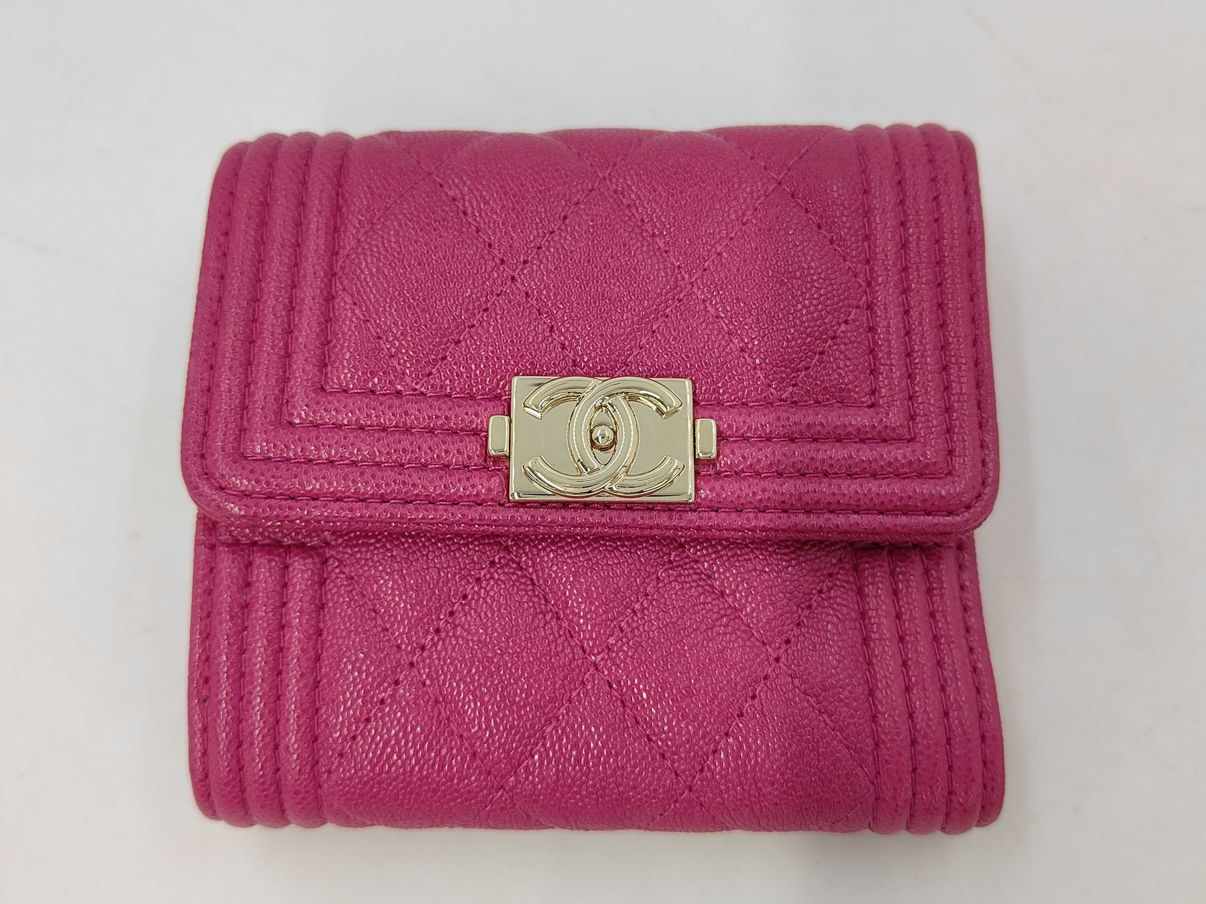 Boy Chanel AP0814 Pink Wallet