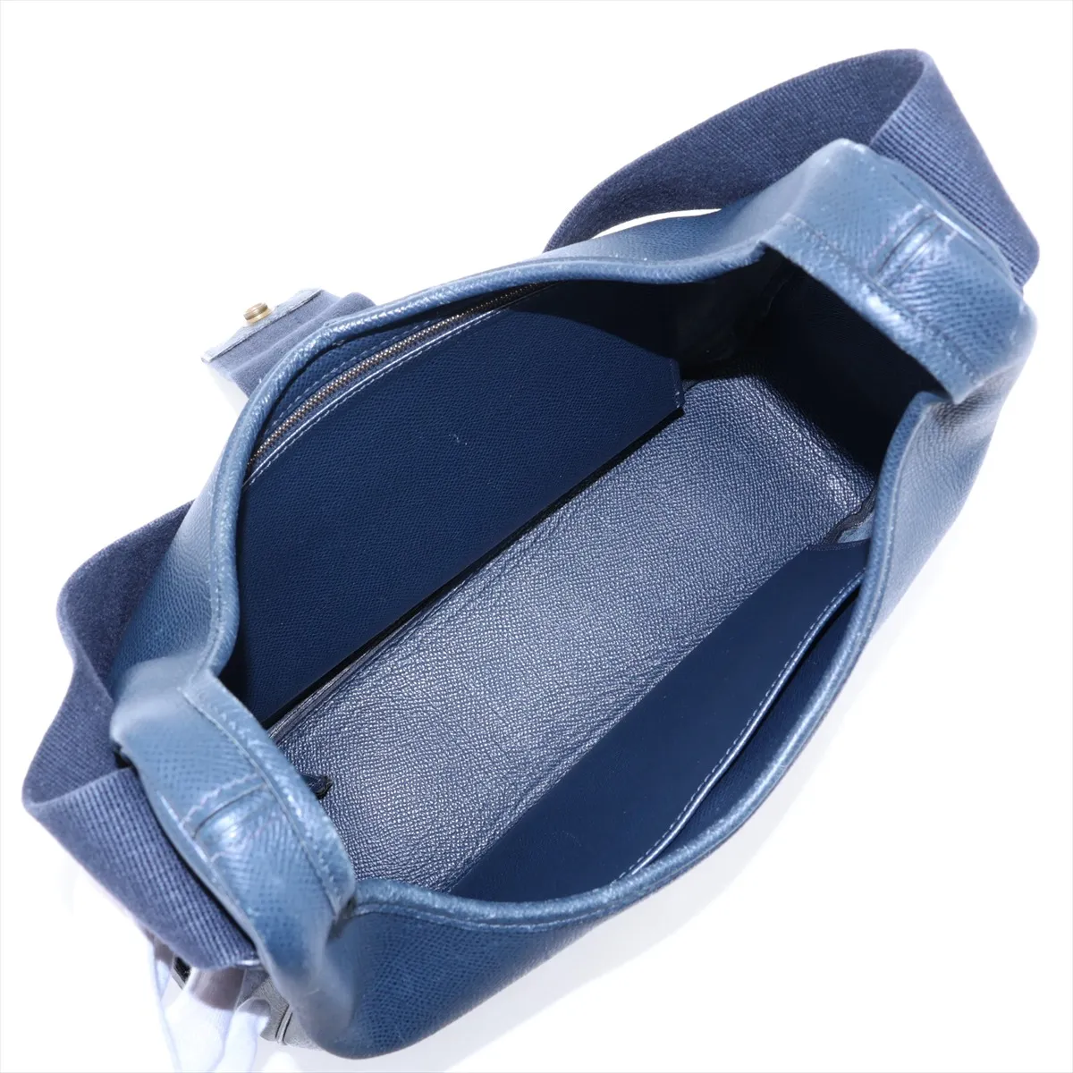 Sacochevel bag, blue indigo, gold hardware, F: 2002 — view 7