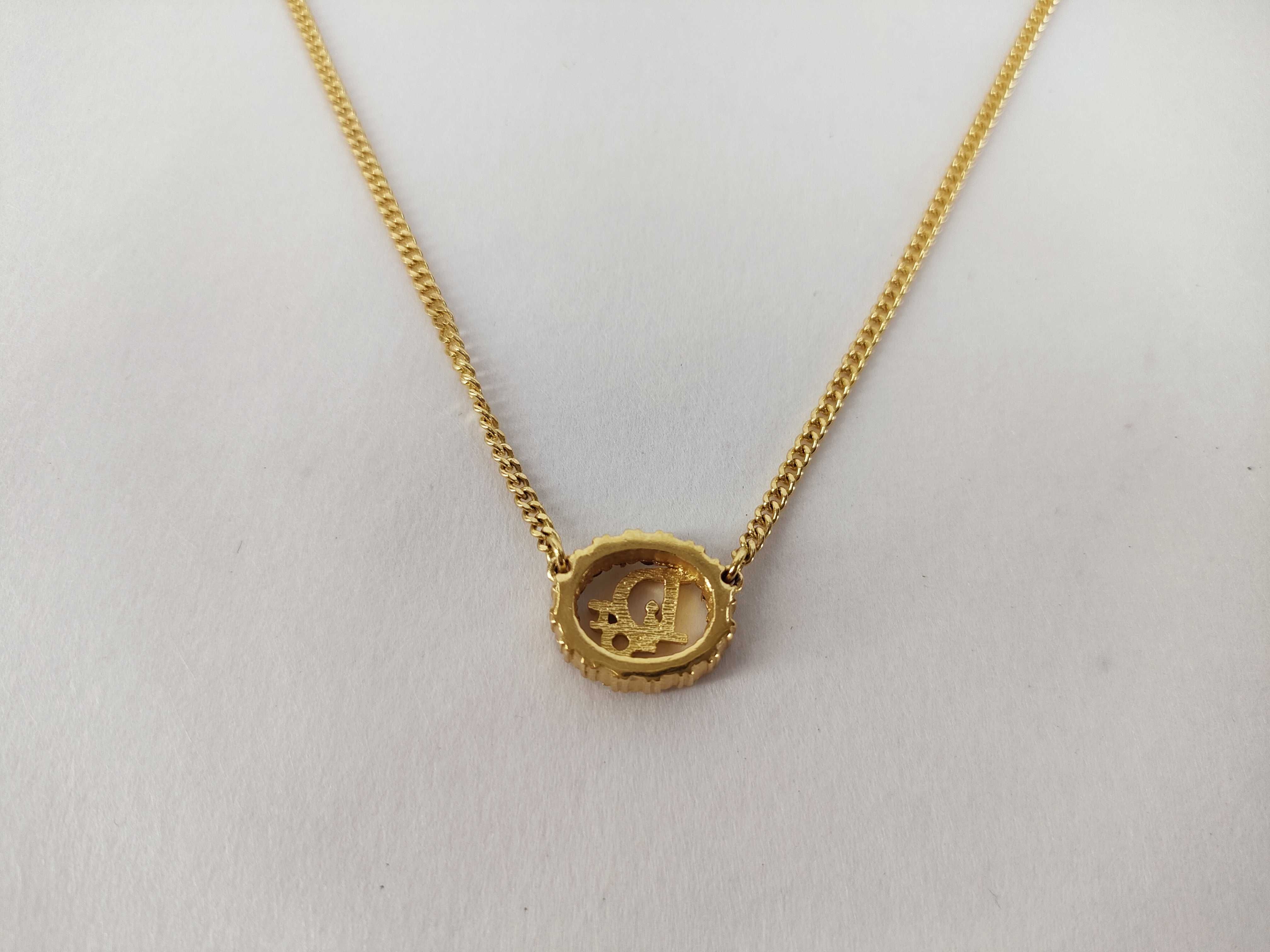 Trotter Circle Trotter Rhinestone Necklace — view 2