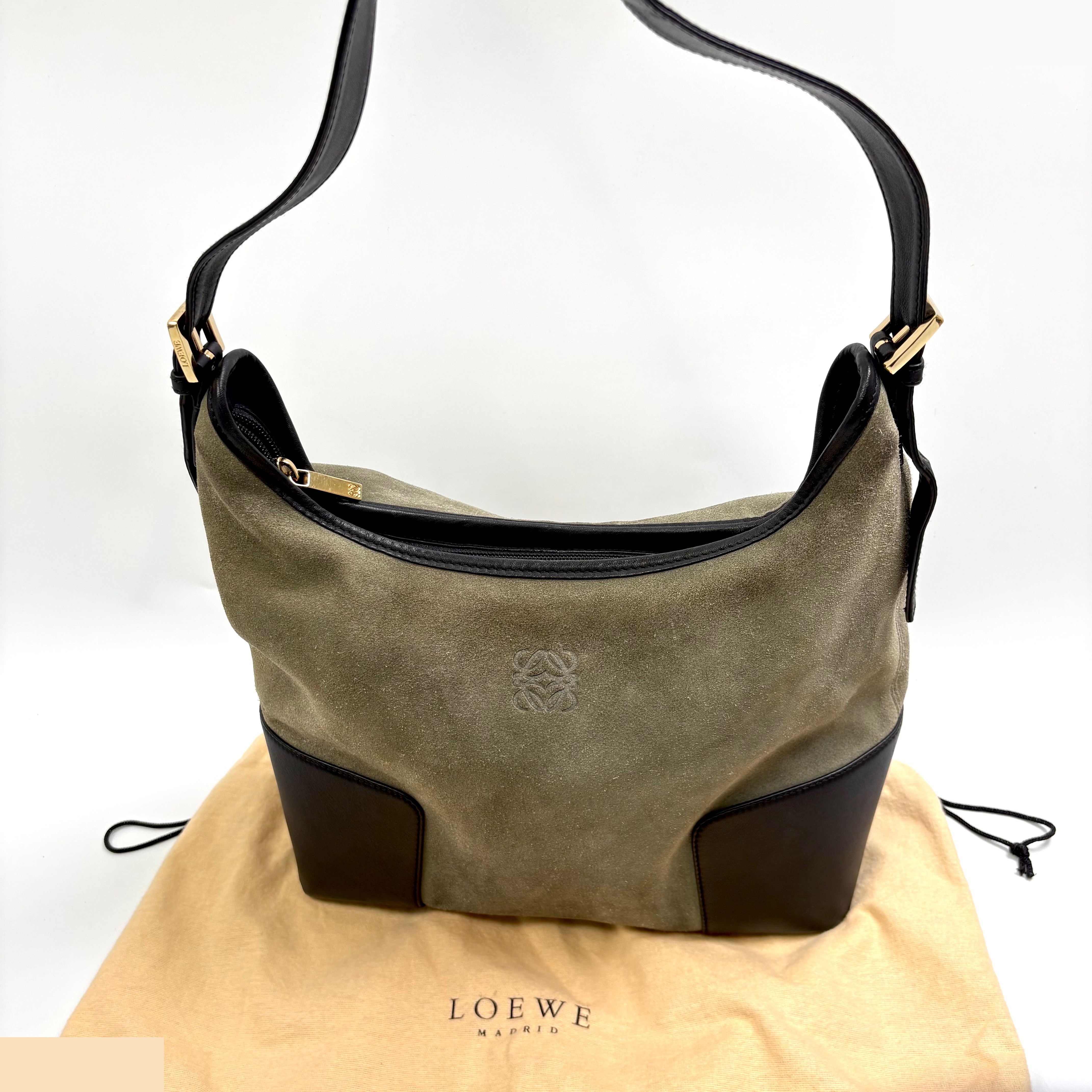 Anagram Suede Bag — view 2