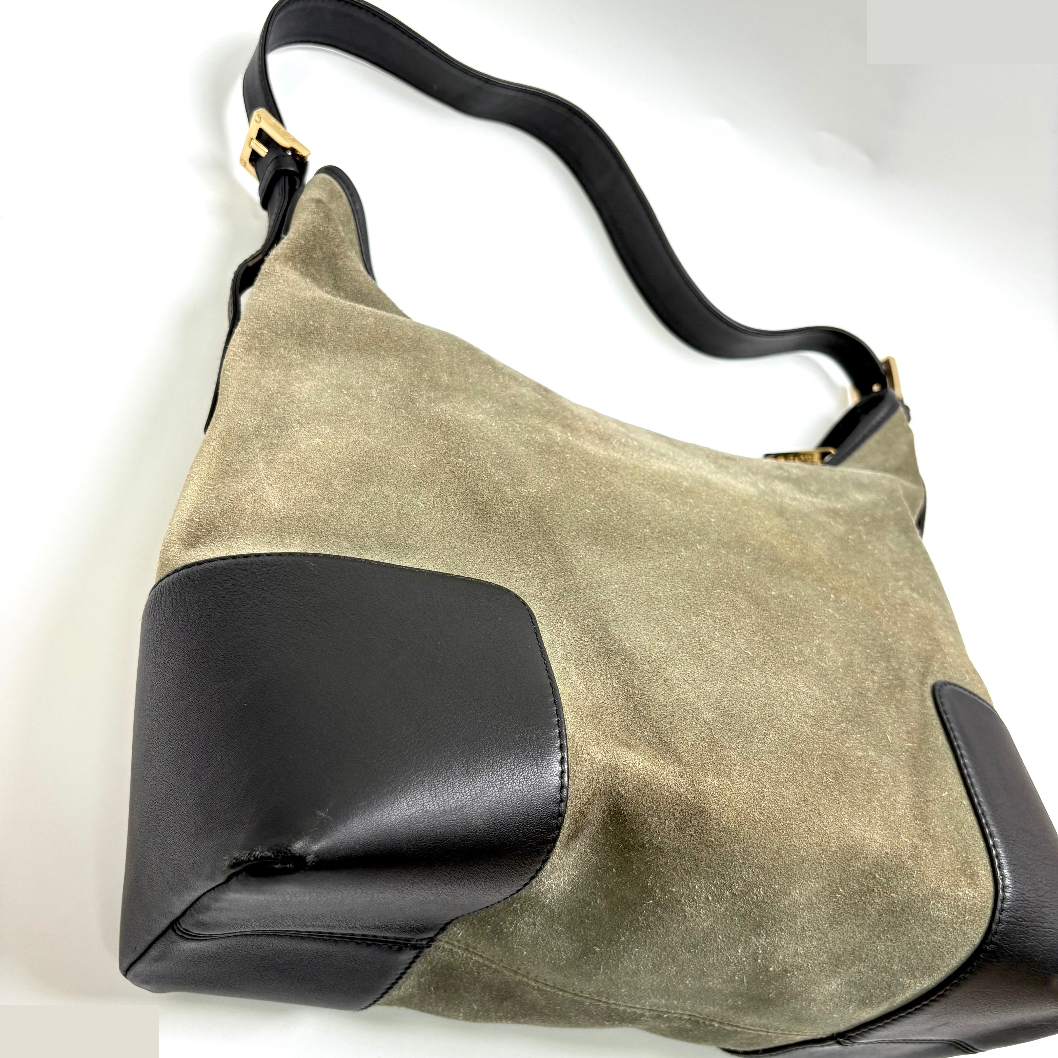 Anagram Suede Bag — view 6
