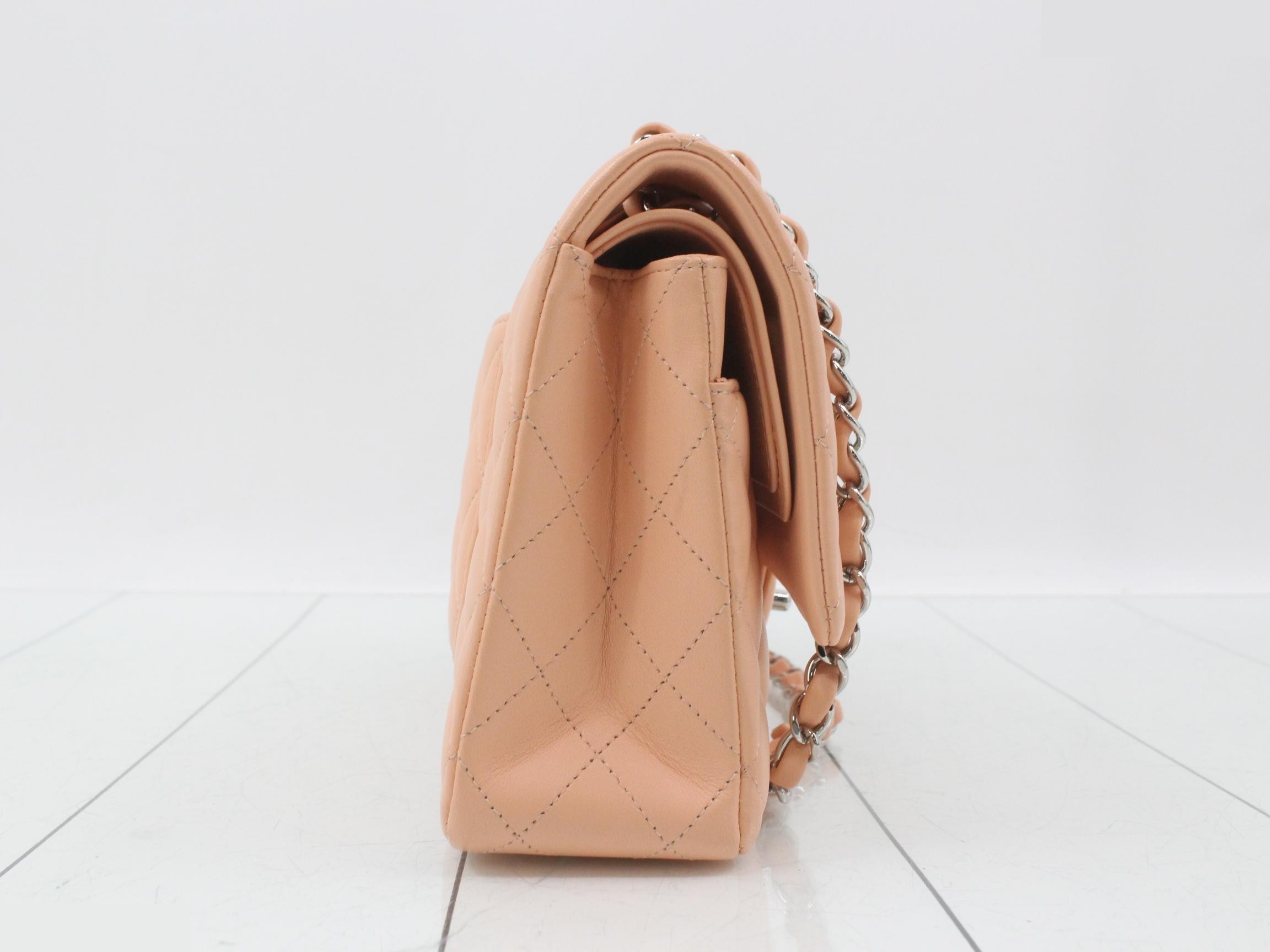Double flap matelassé shoulder bag A01112 — view 4