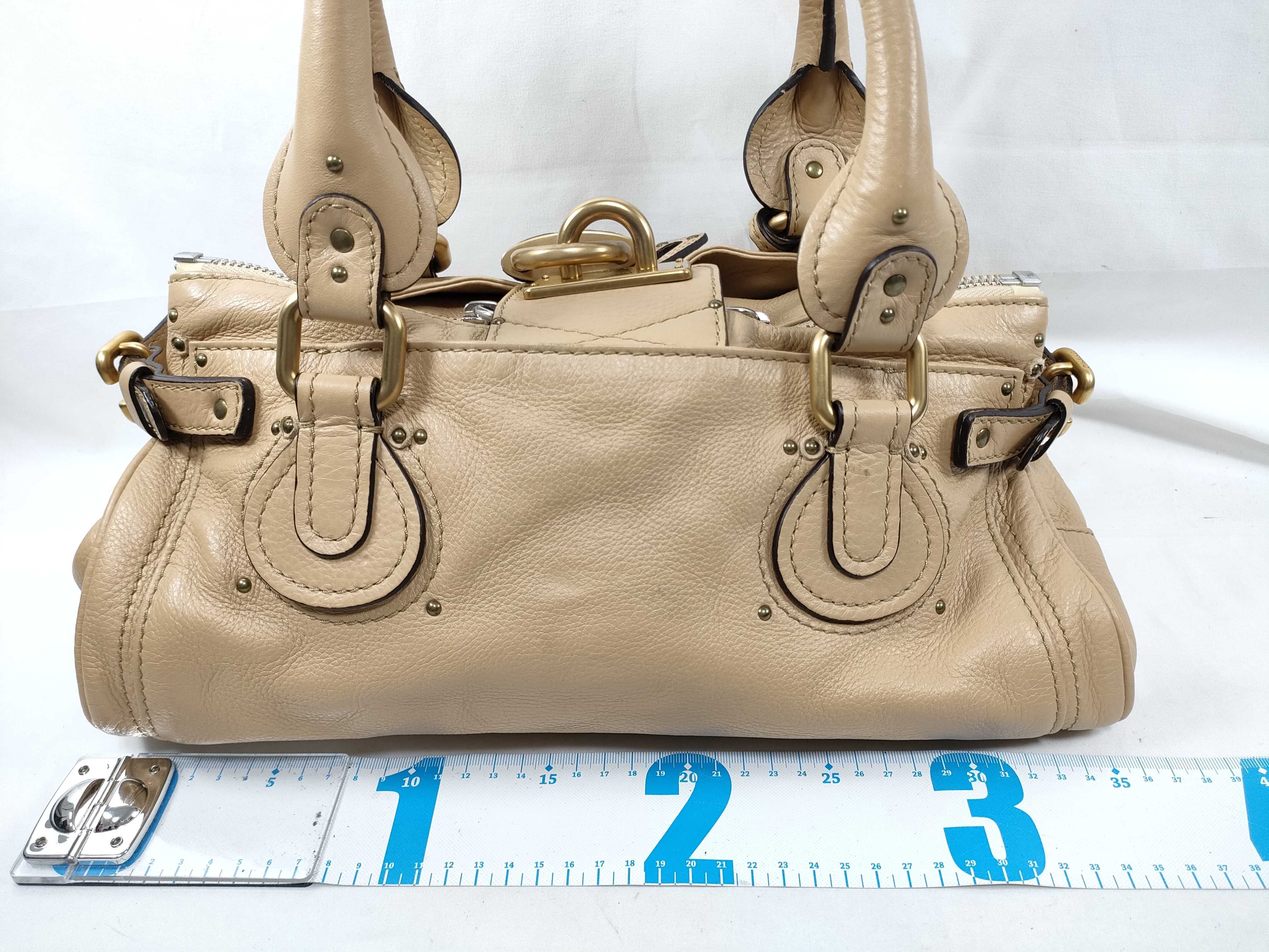 Paddington Leather Handbag, Brown — view 2