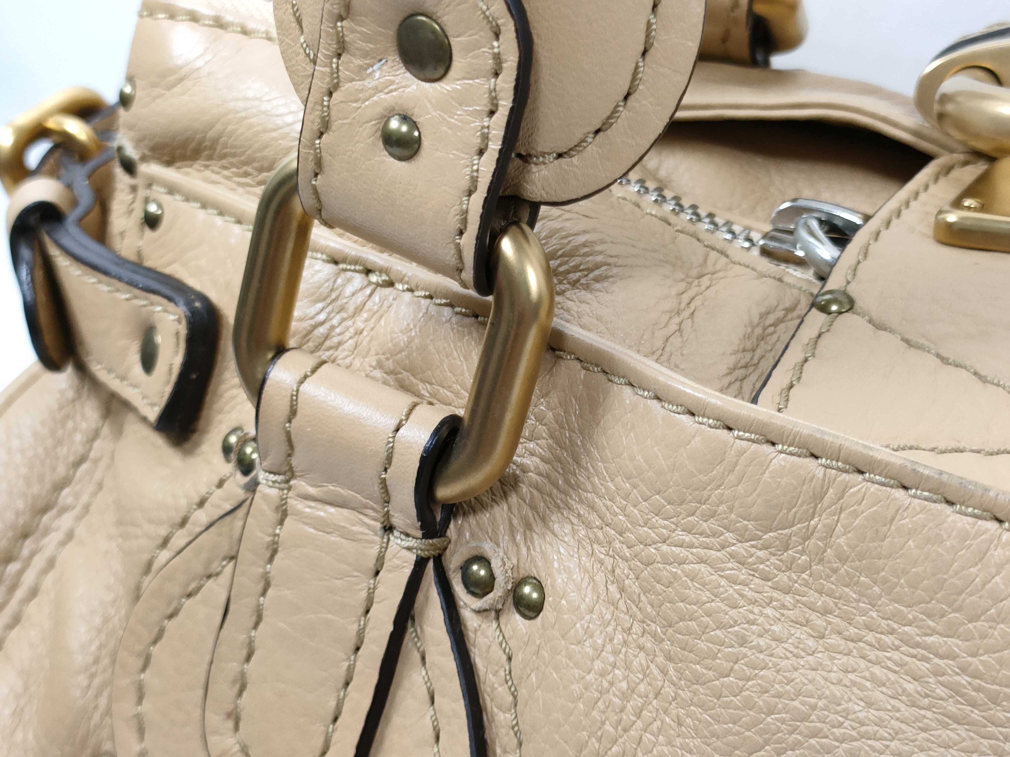 Paddington Leather Handbag, Brown — view 4