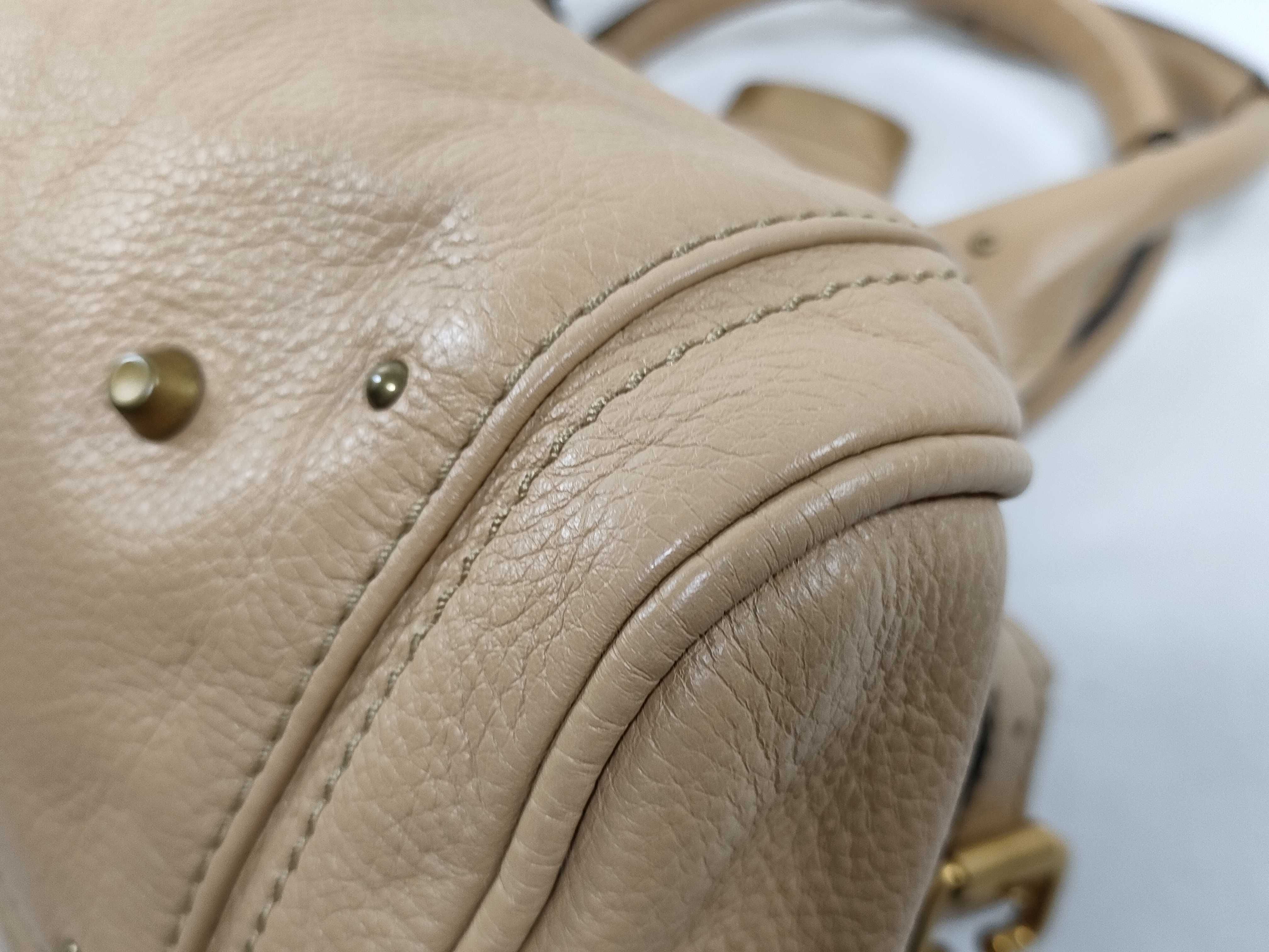 Paddington Leather Handbag, Brown — view 10