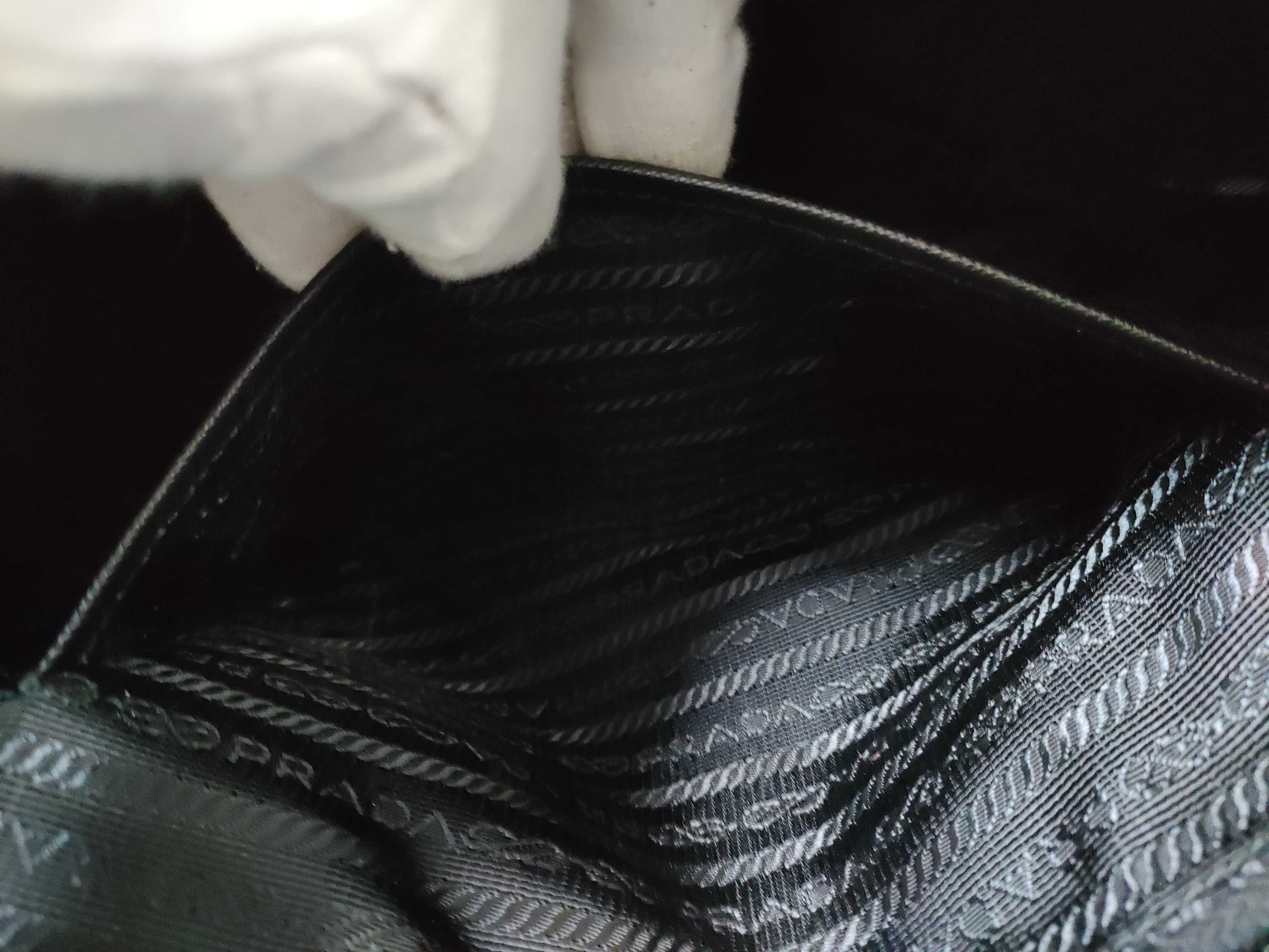 Nylon Prada Tessuto Studded Messenger Shoulder Bag with White Tag and Dust Bag - Excellent Condition — view 12