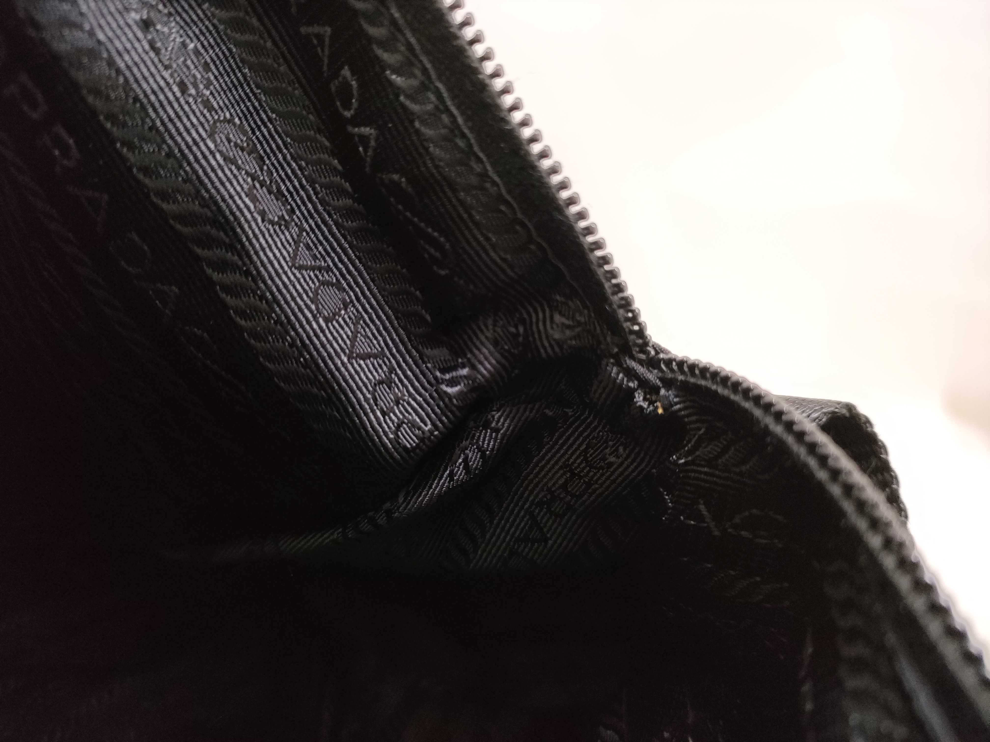 Nylon Prada Tessuto Studded Messenger Shoulder Bag with White Tag and Dust Bag - Excellent Condition — view 10