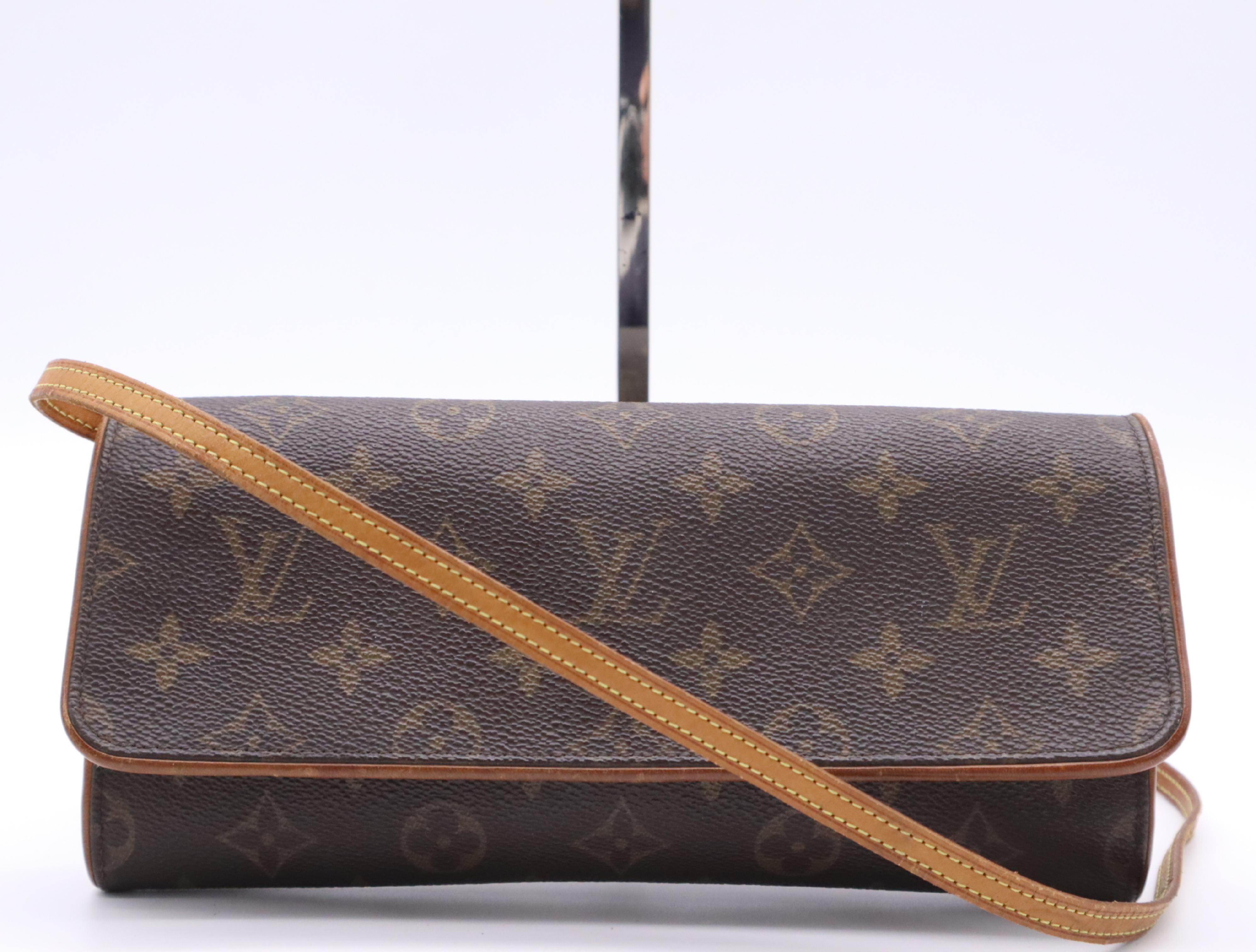 M51852 Monogram Pochette Twin GM with Shoulder Strap Pouch