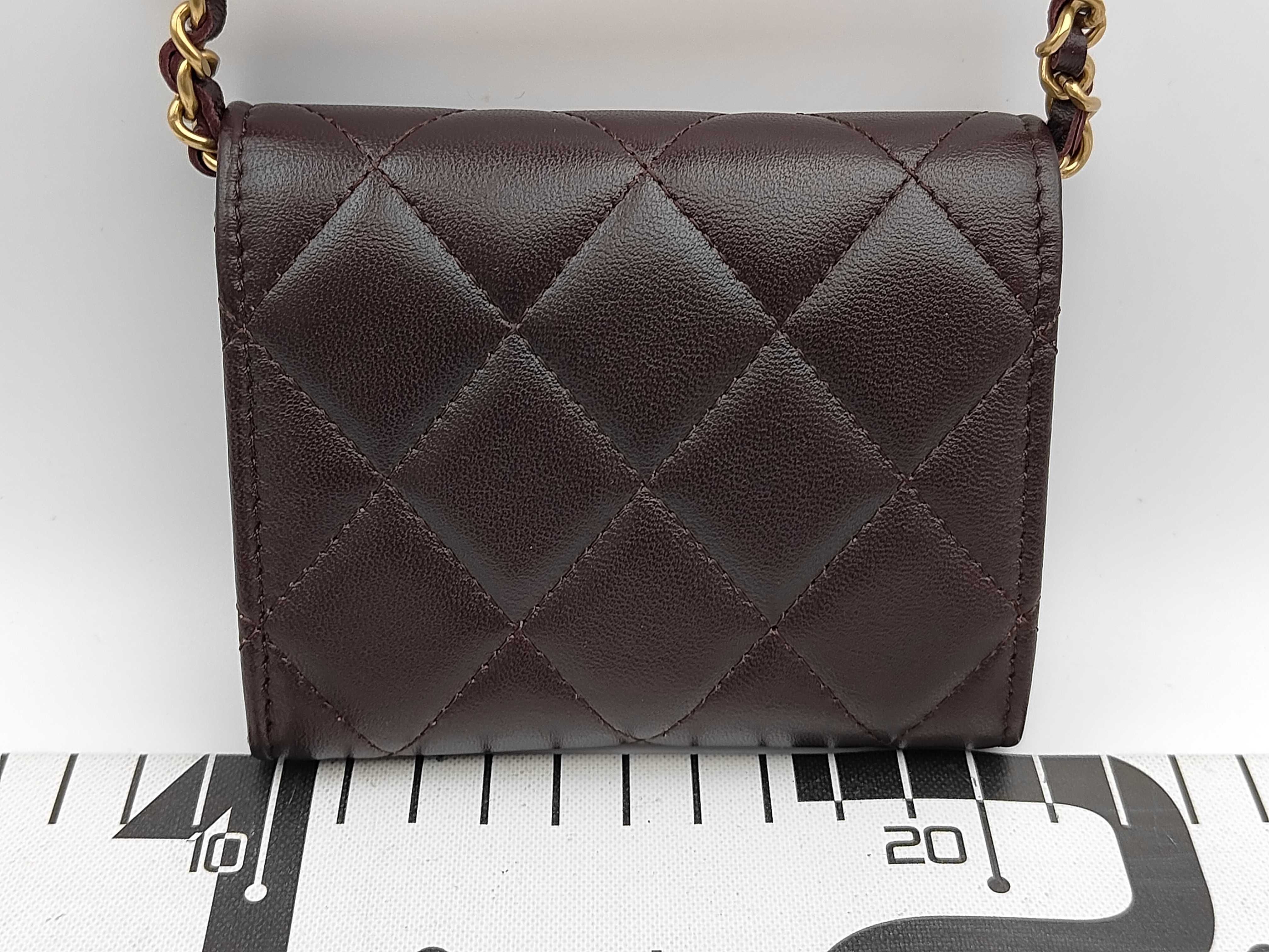 Matelassé Chain Shoulder Bag — view 2