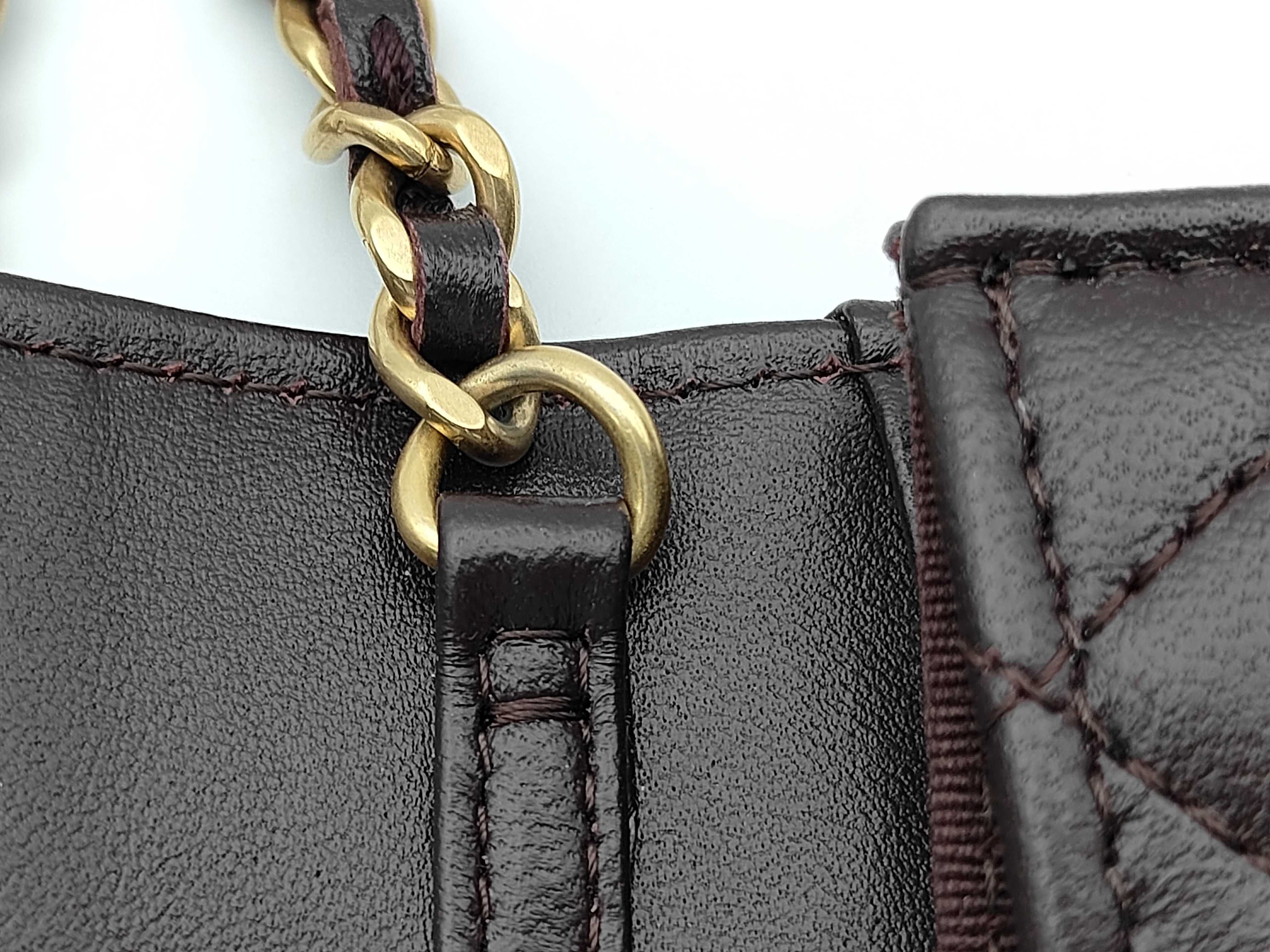Matelassé Chain Shoulder Bag — view 5