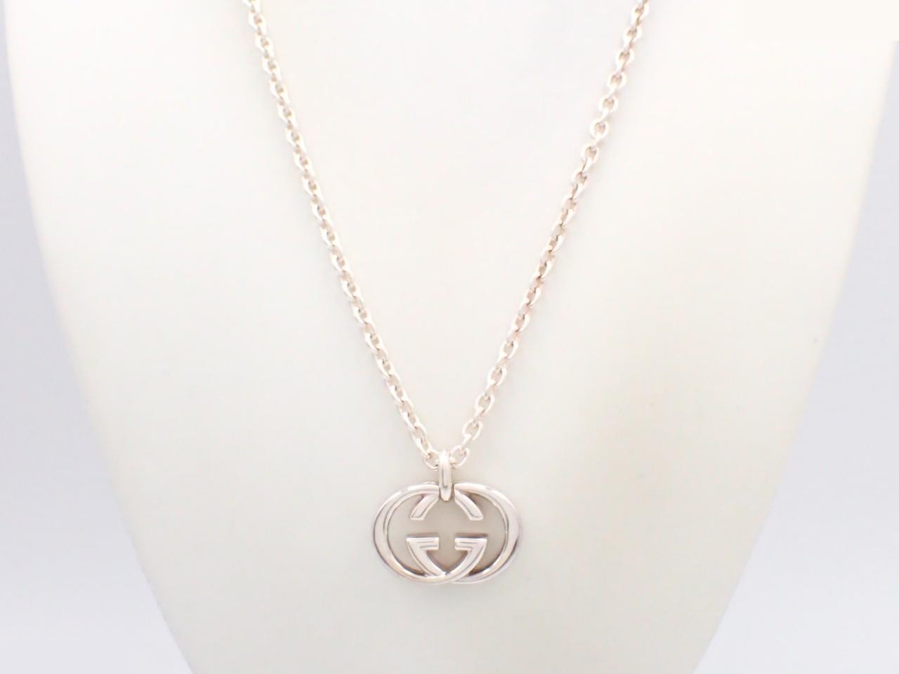 Interlocking Necklace, Sterling Silver (925), 26.6g — view 3