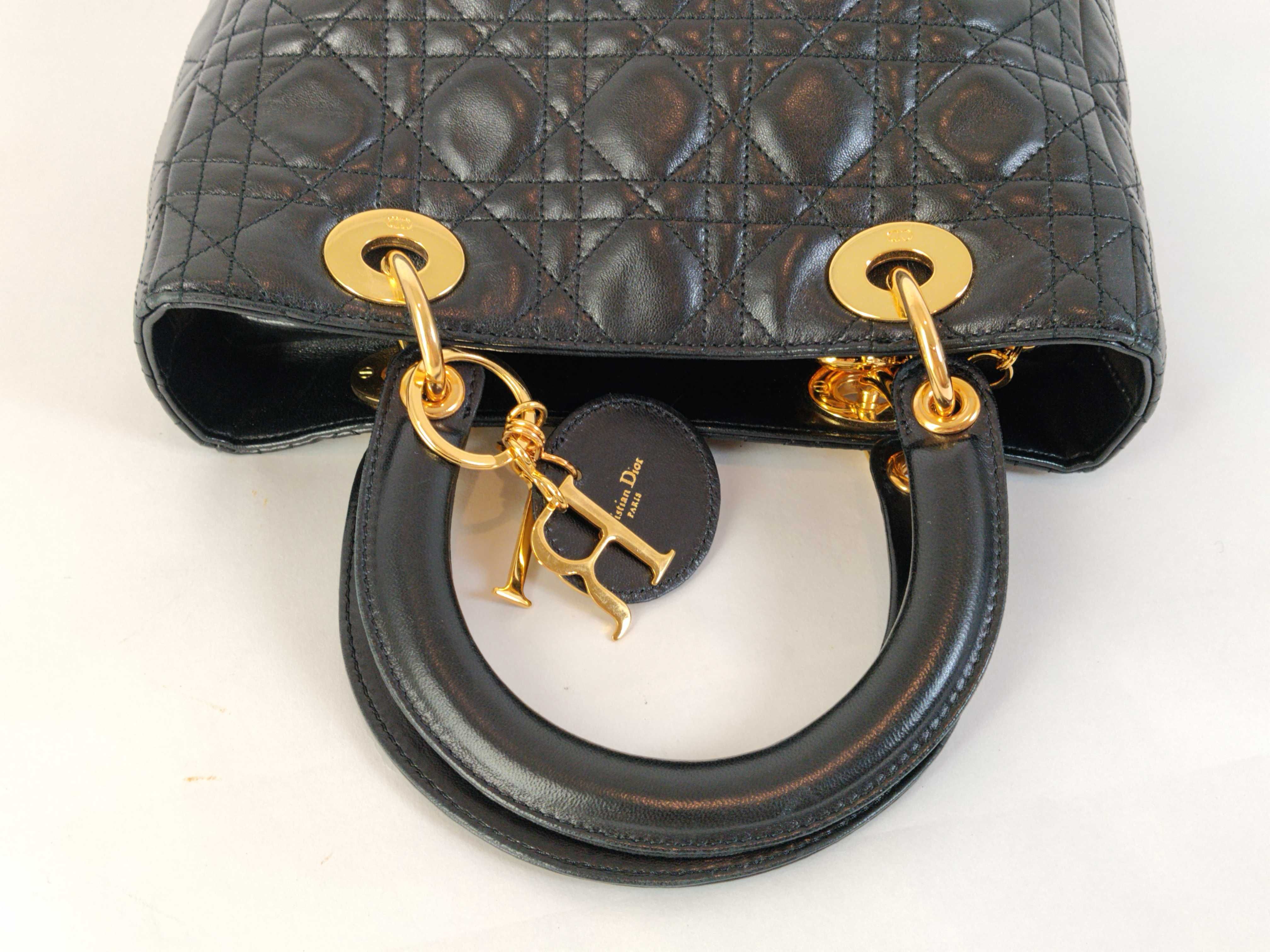 Lady Dior Christian handbag (older model) — view 3