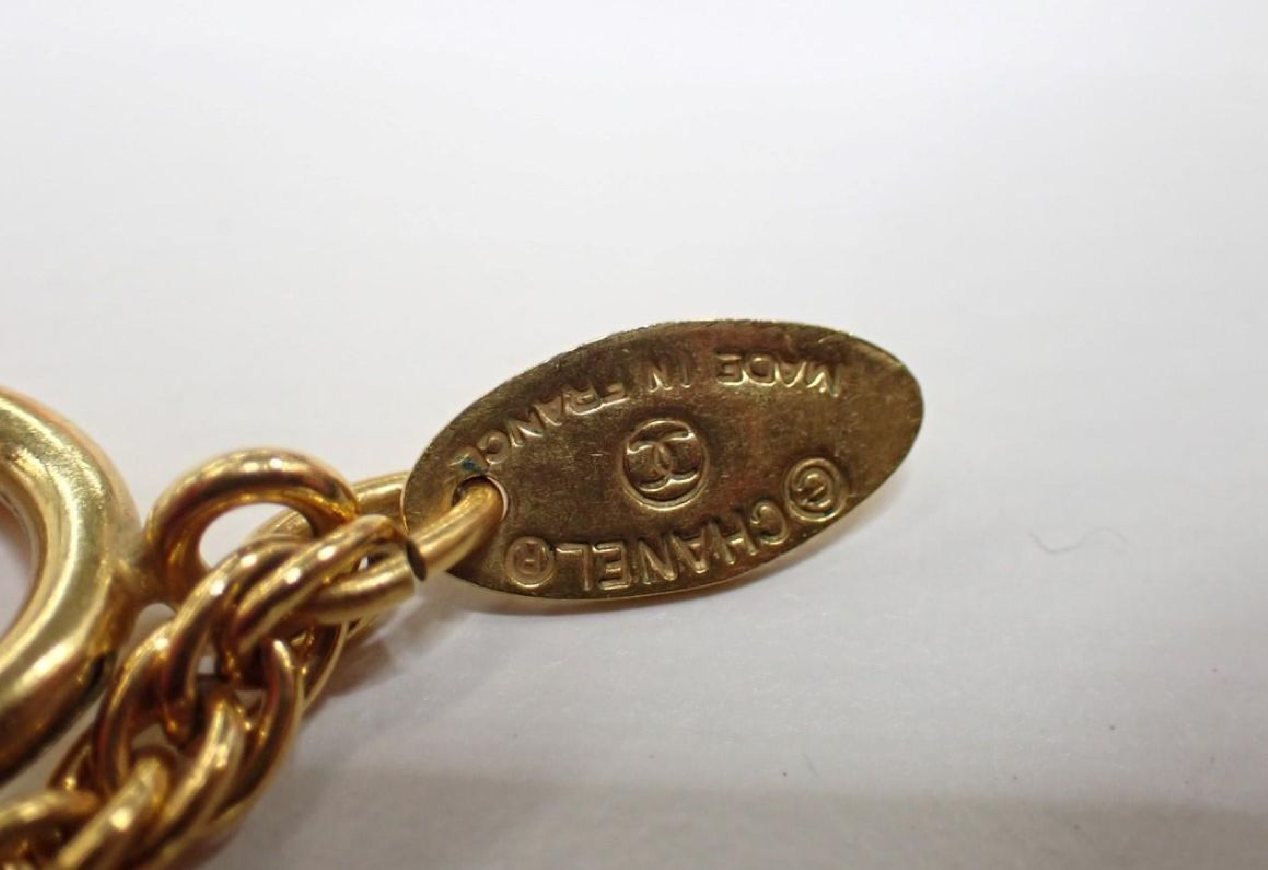 Cambon gold necklace with rice necklace — view 4