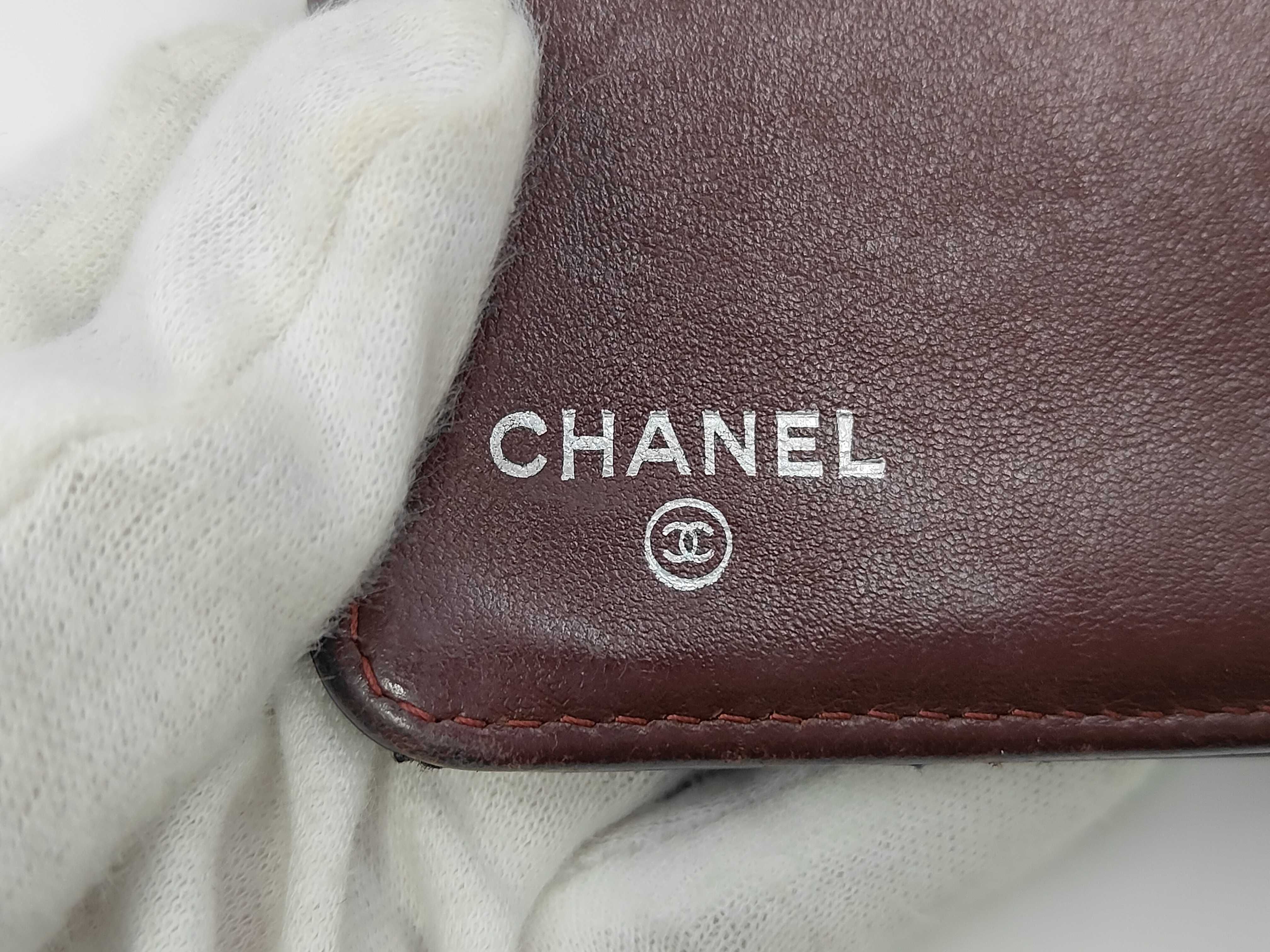 Black Lambskin Matelassé Wallet (Serial Number 16) — view 6