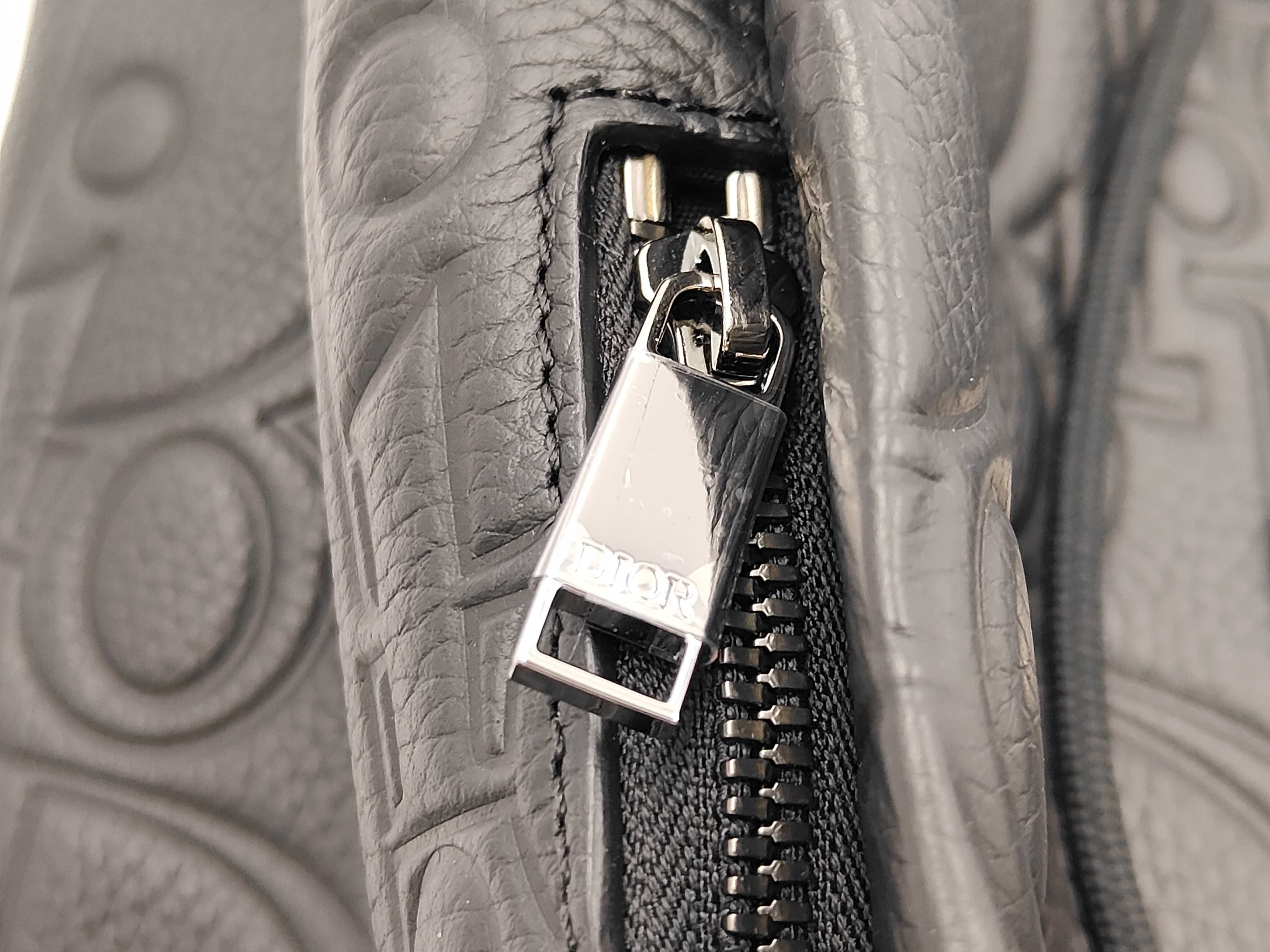 Gravity Leather Backpack, Black — view 15